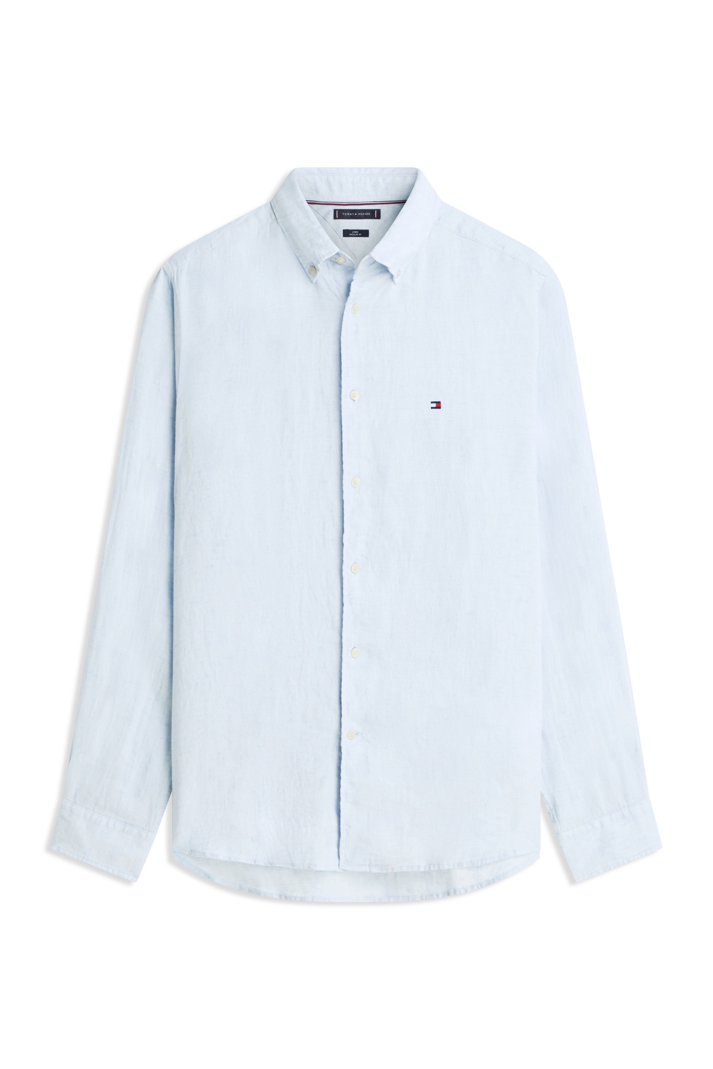 PIGMENT DYED LINEN SHIRT BREEZY BLUE 5