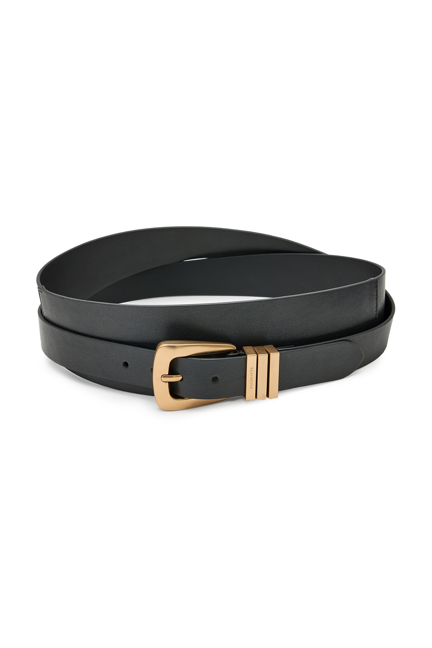 TRINITY ALCOR BELT BLACK/WARM BRASS 2
