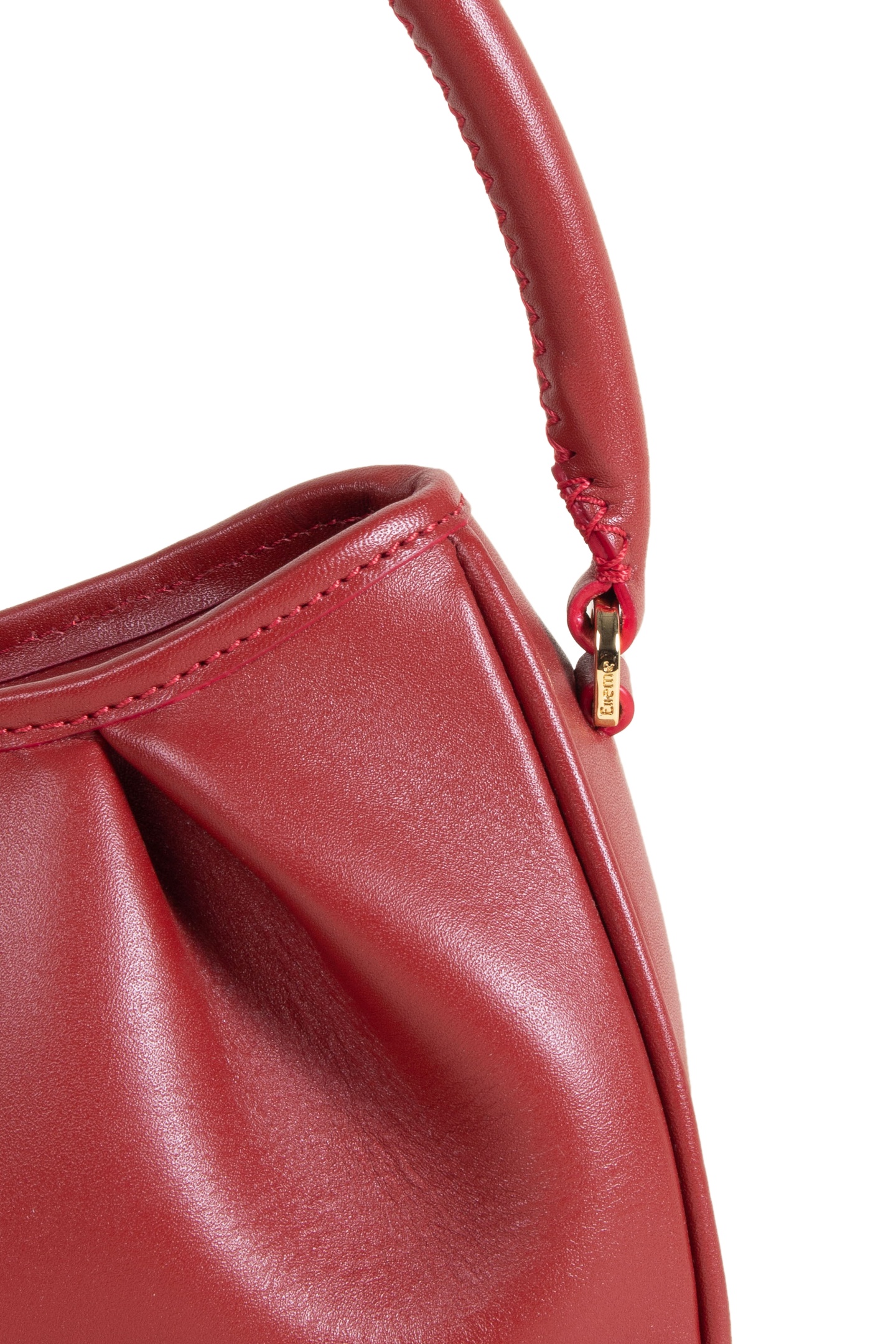 DIMPLE LEATHER GERANIUM RED 3