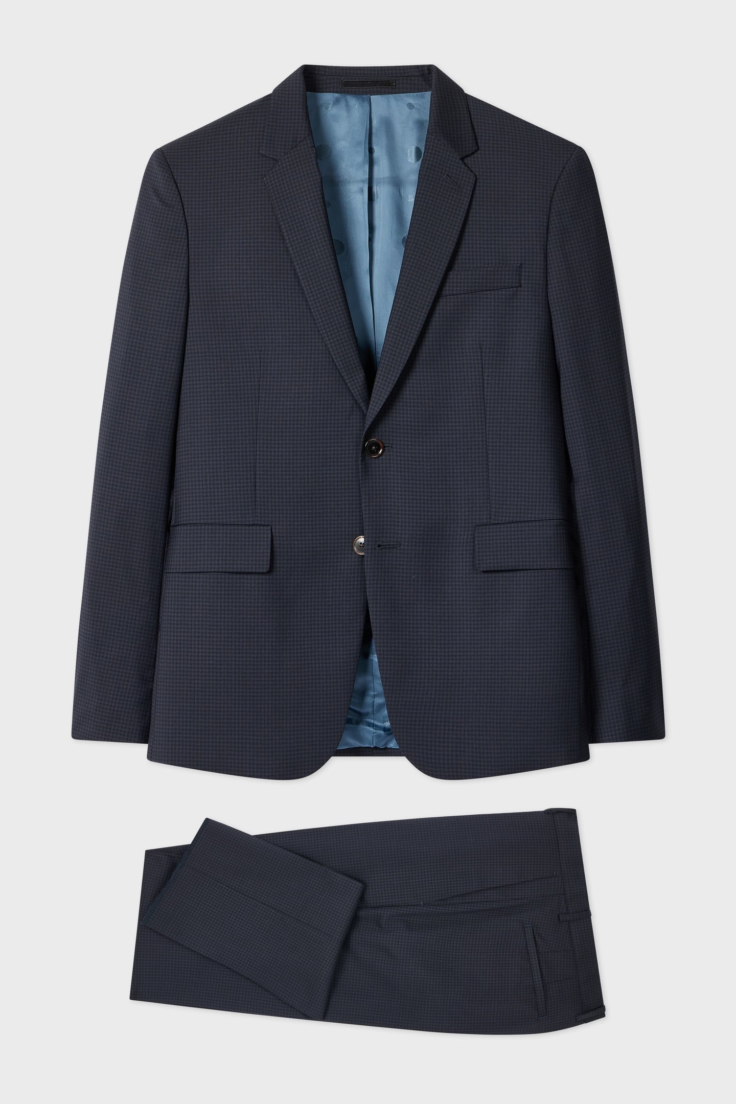 SLIM FIT 2 BUTTON SUIT VERY DARK NAVY 1