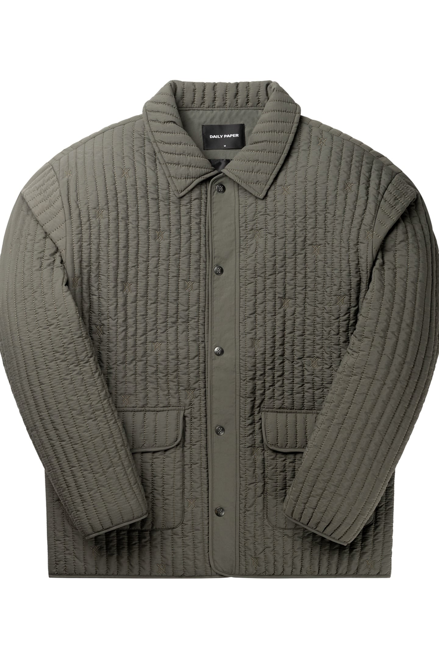ZYER QUILTED RELAXED JACKET CHIMERA GREY 3