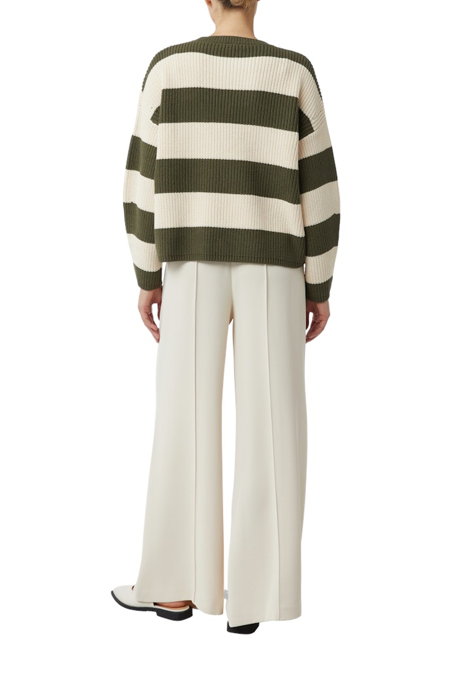 COMMA PULLOVER DARK GREEN 3