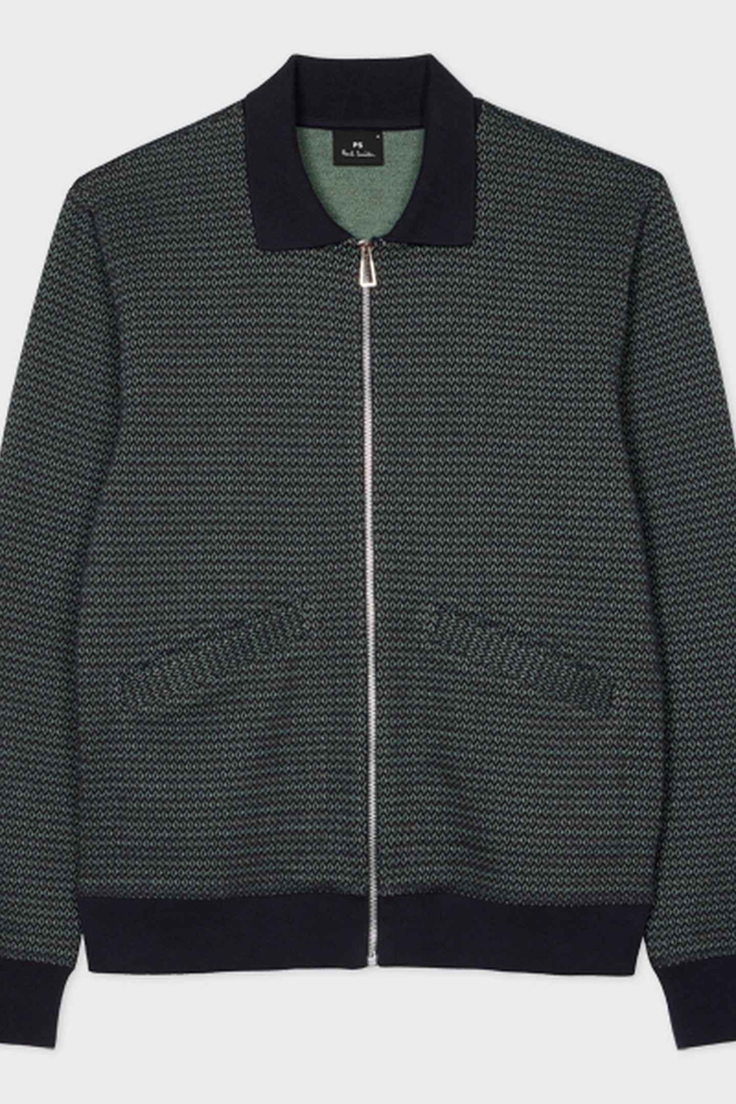 ZIP CARDIGAN VERY DARK NAVY 2