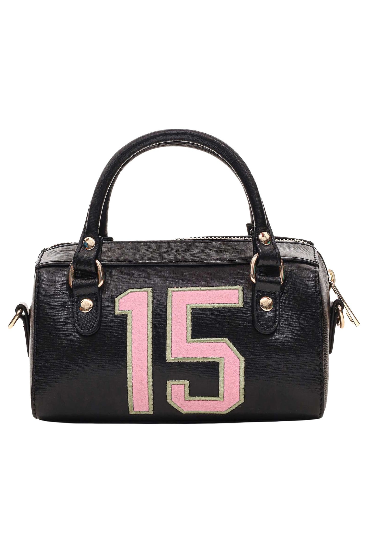 SMALL MAYA DETAILS FLORENCE BLACK W. GOLD 2