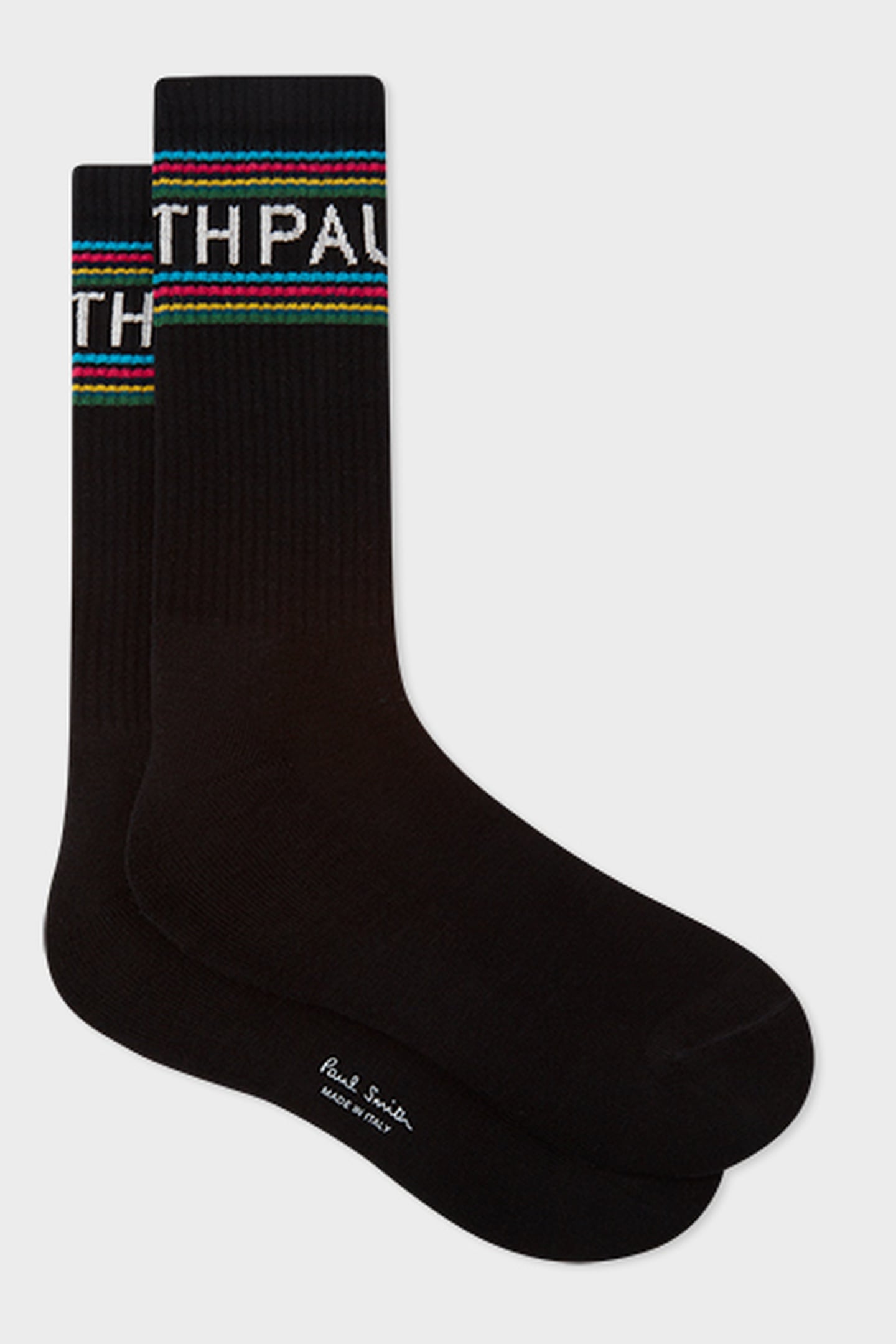 SOCK LOGO BIG BLACK 3