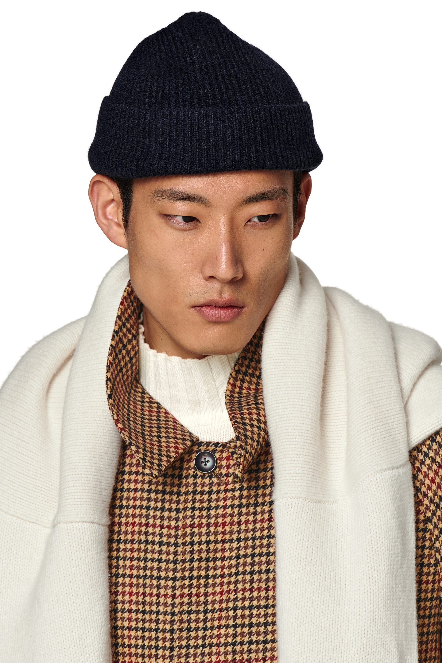 HEADINGTON-HOUNDSTOOTH BROWN & RED 9