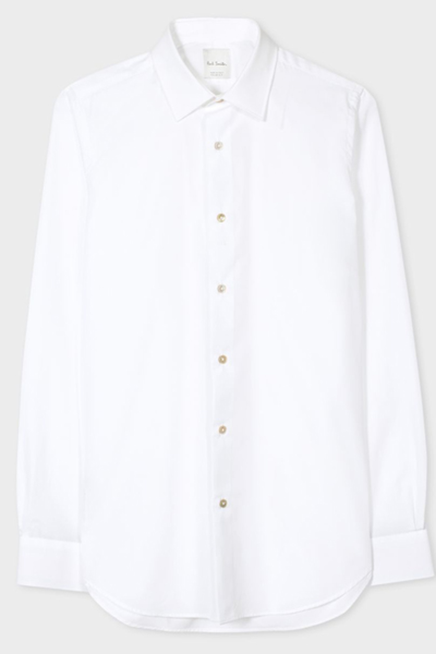 GENTS S/C TAILORED SHIRT WHITE 6