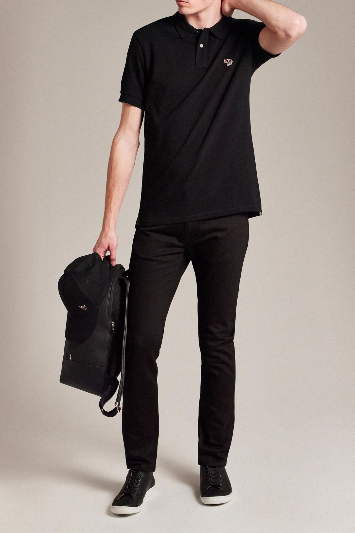 BAG BACKPACK STRIPED BLACK 3