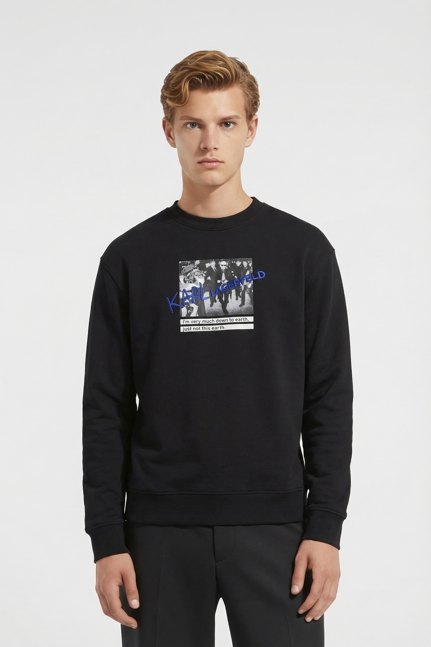 BLACK SWEAT CREWNECK 1