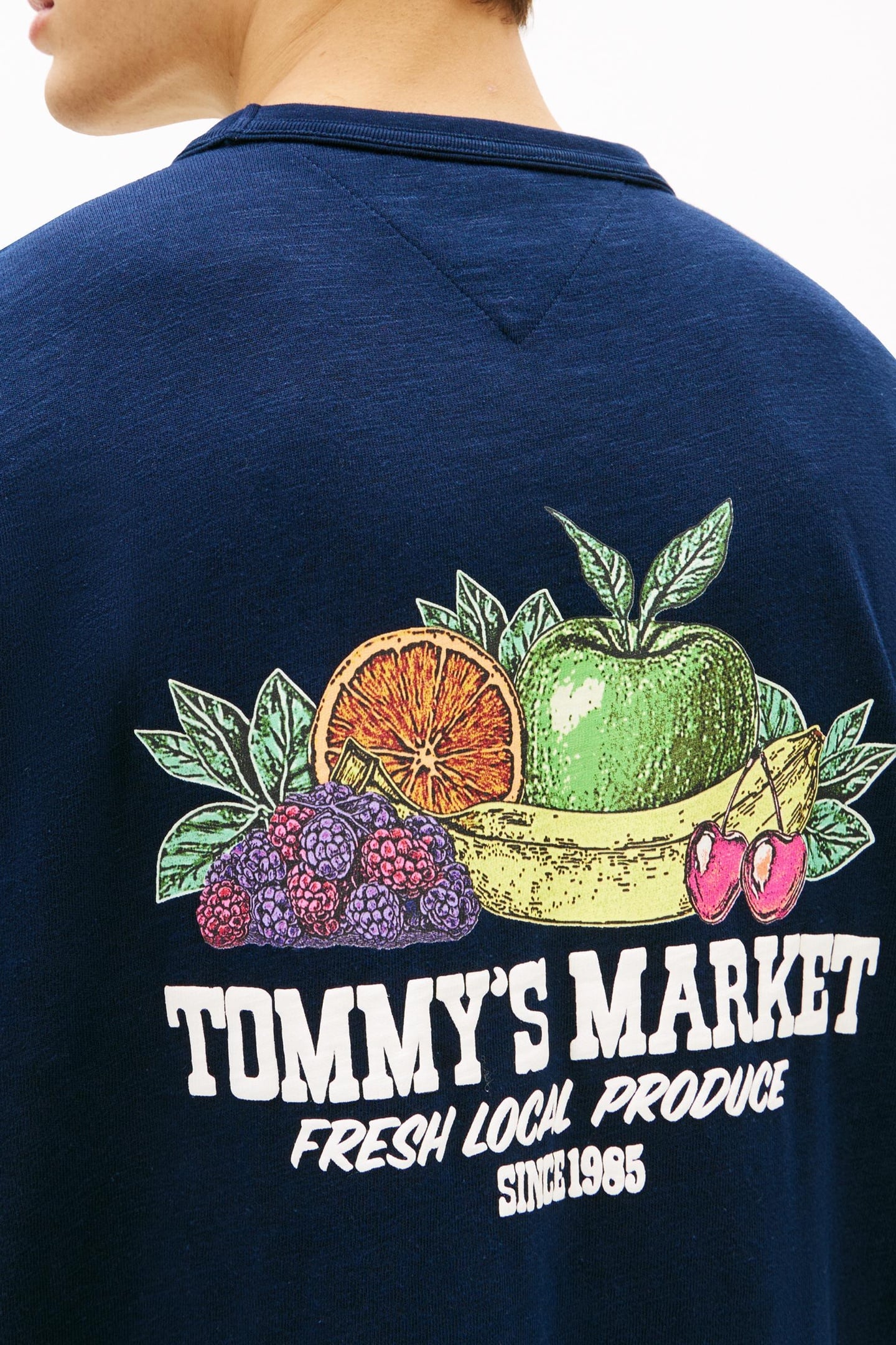 RELAXED FIT T-SHIRT DARK NIGHT NAVY 5