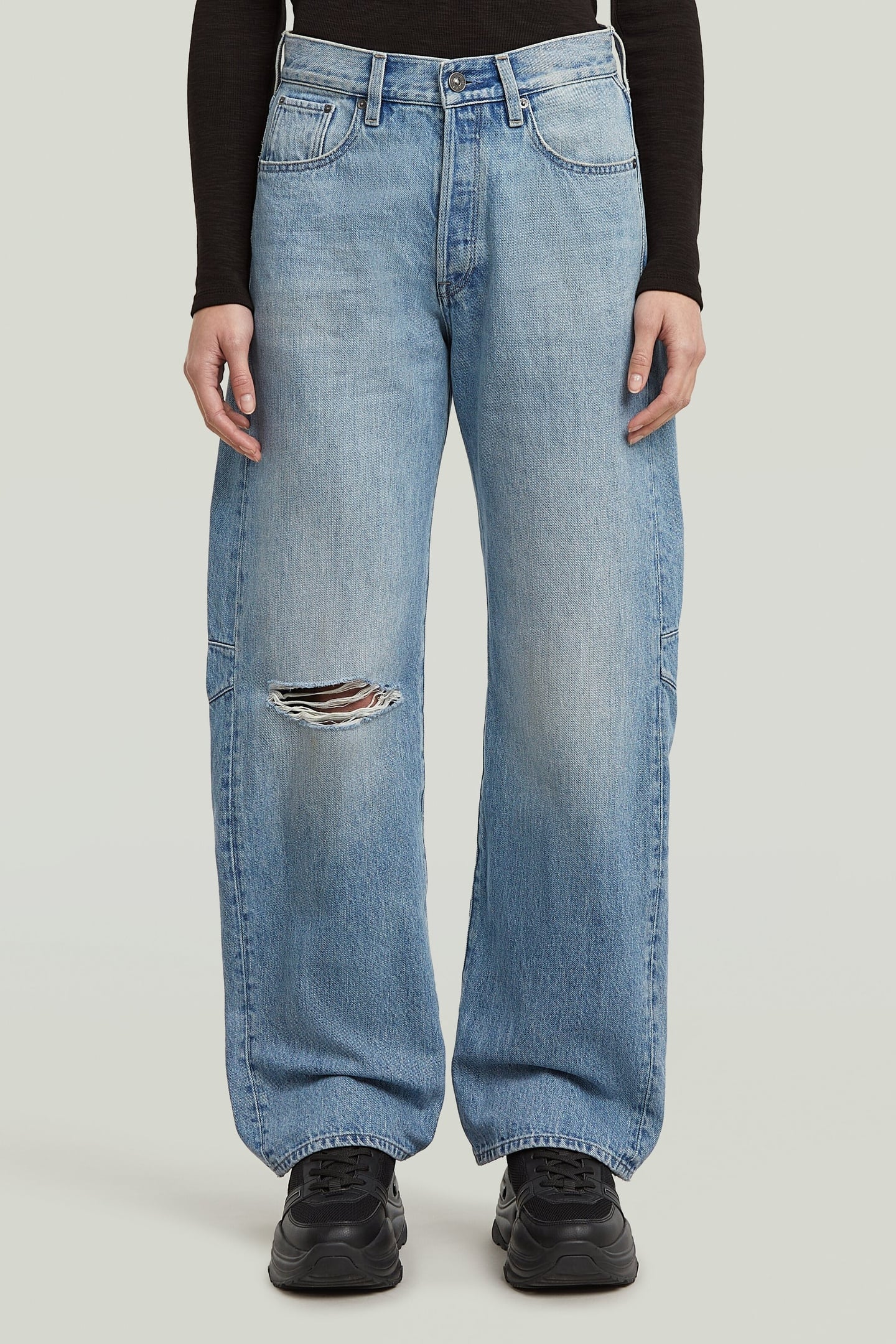 BOWEY 3D BOYFRIEND JEANS VINTAGE RIPPED MINE DUST 2