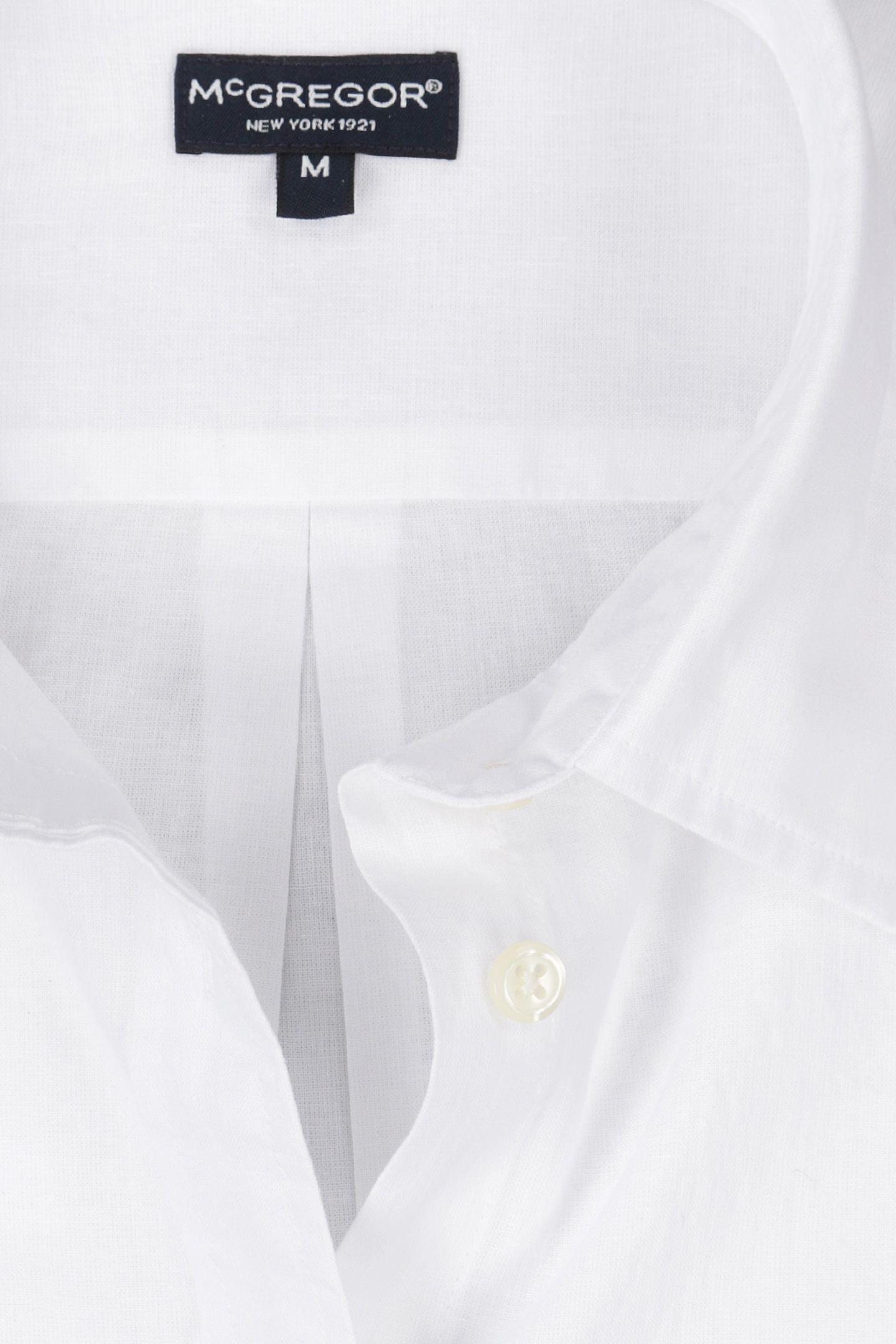 SOLID LINEN BLEND SHIRT WHITE 7