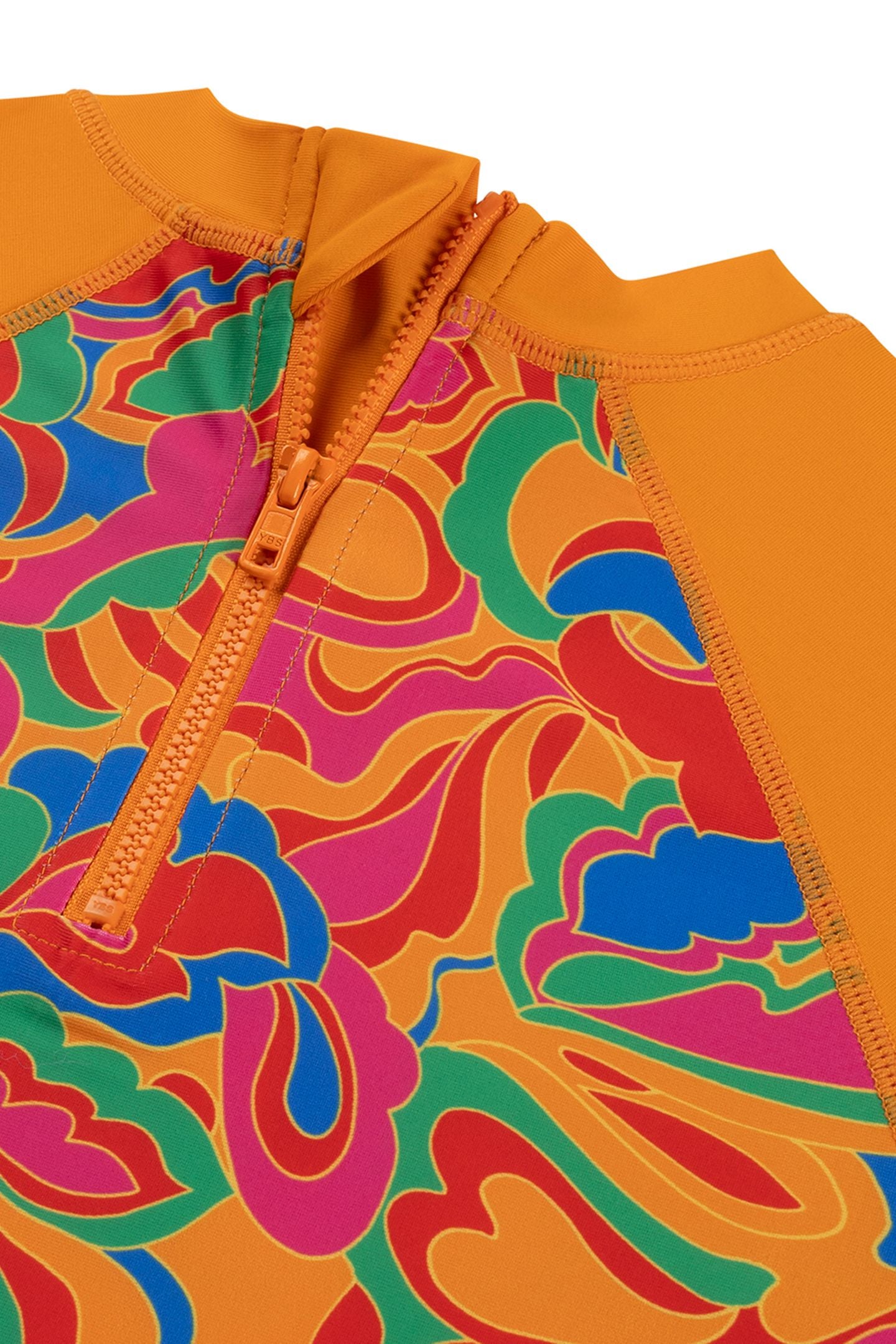 GIRLS TESSIE RASH TEE GROOVY LOVE ORANGE SUN GROOVY LOVE 3