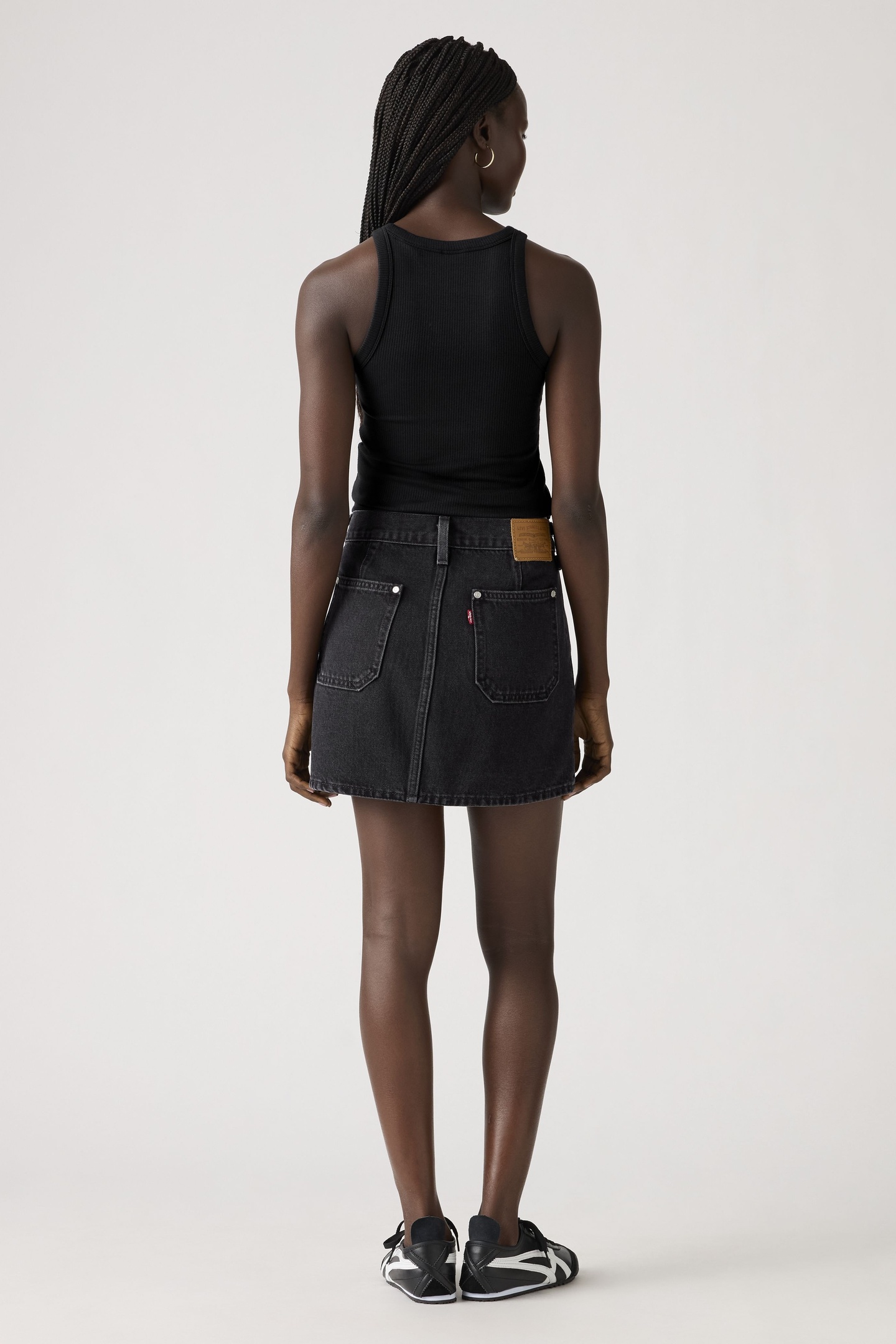 MOTO ICON SKIRT BLACK 4