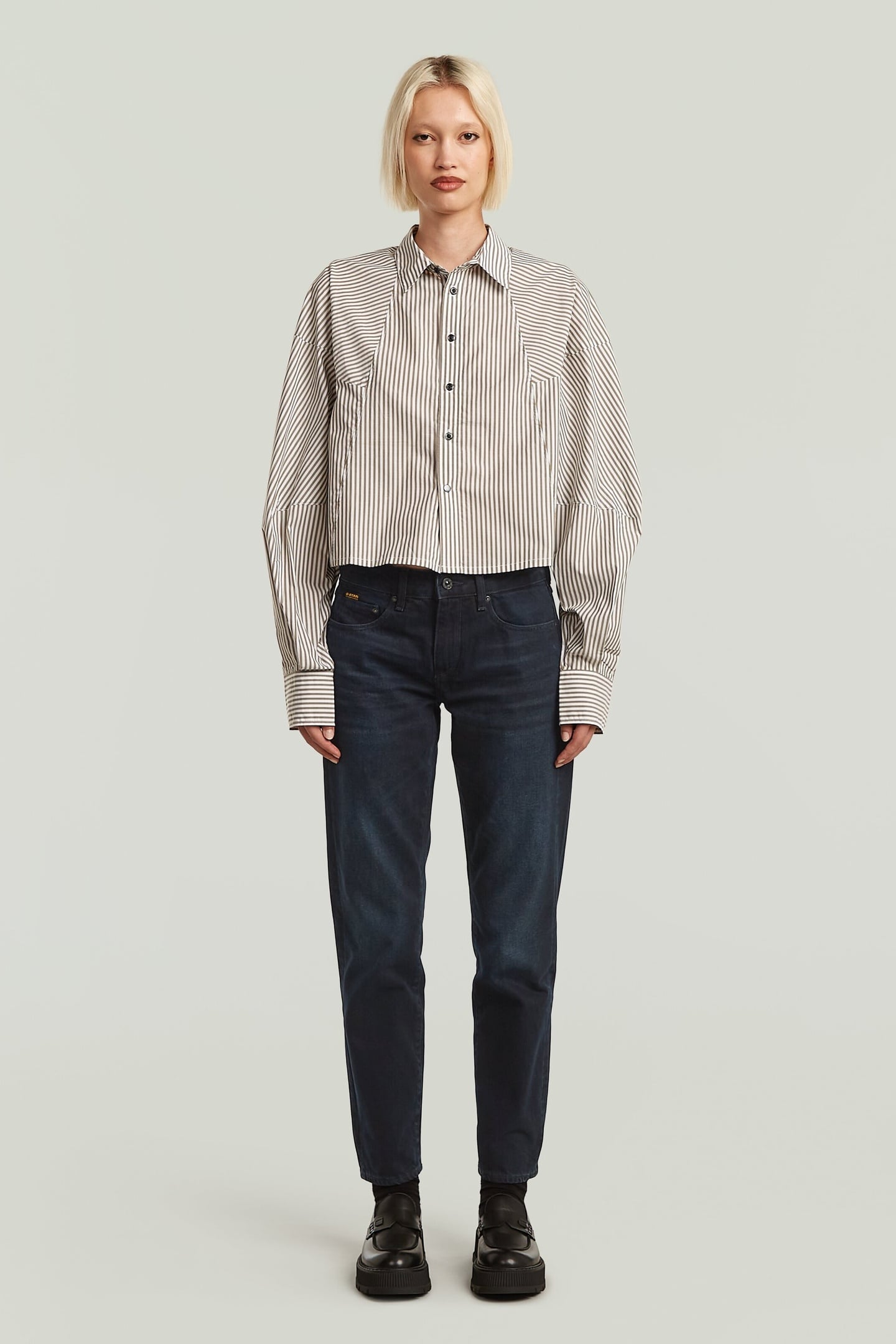 KATE BOYFRIEND JEANS WORN IN BLUE STORM 1