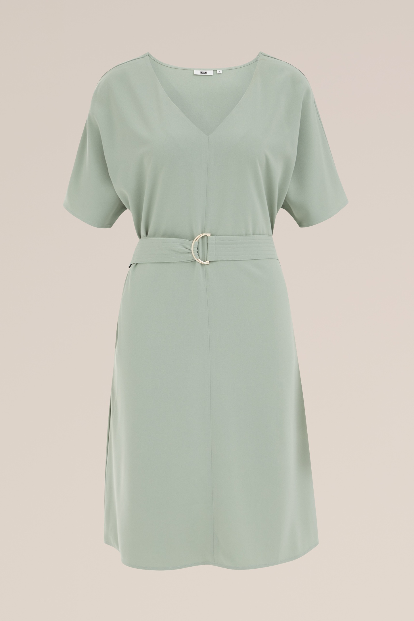 DRESS MID LENGTH LIGHT GREEN 4