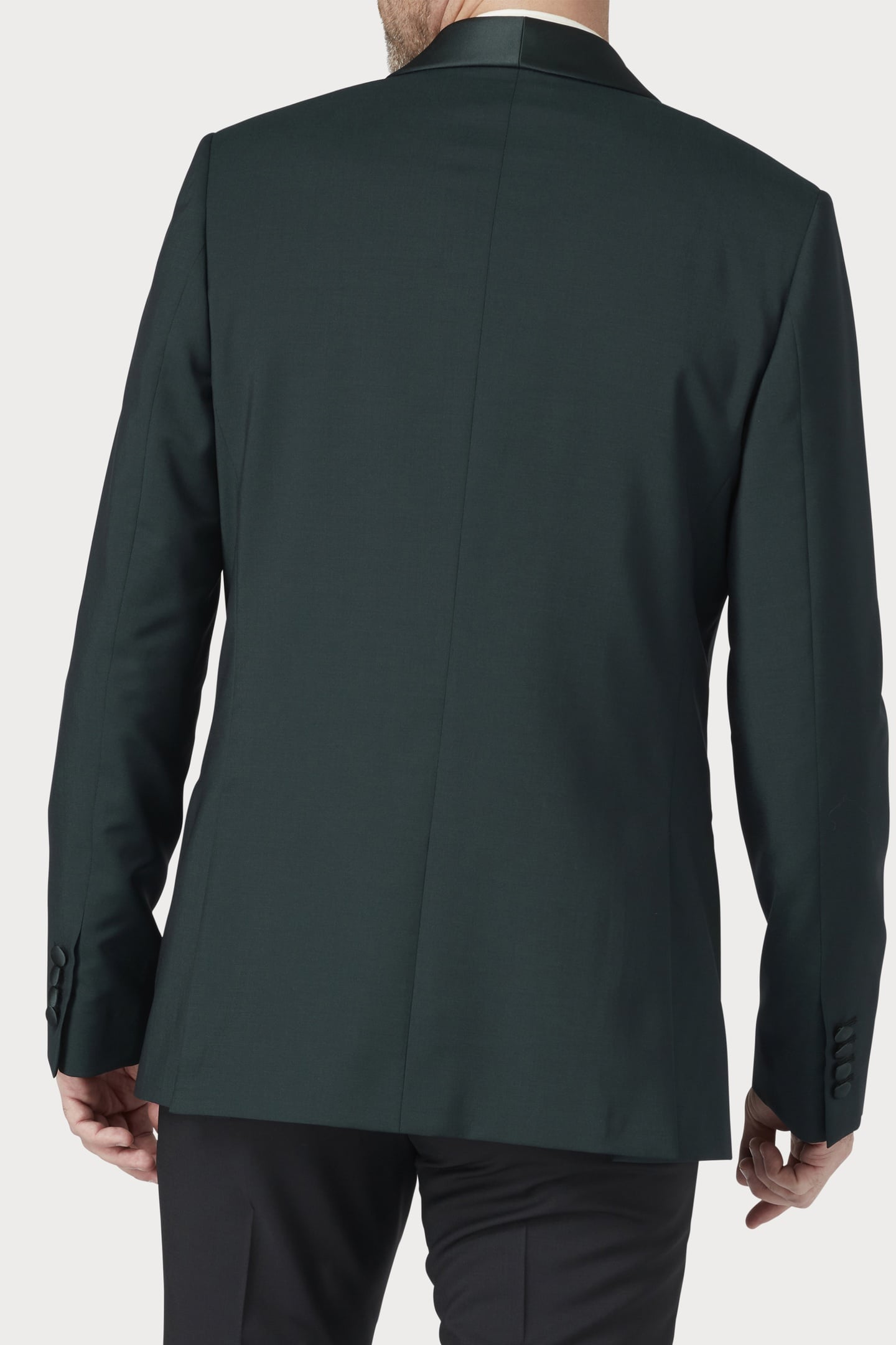 TAILORED FIT 2 BTN JACKET VERY DARK GREEN 4