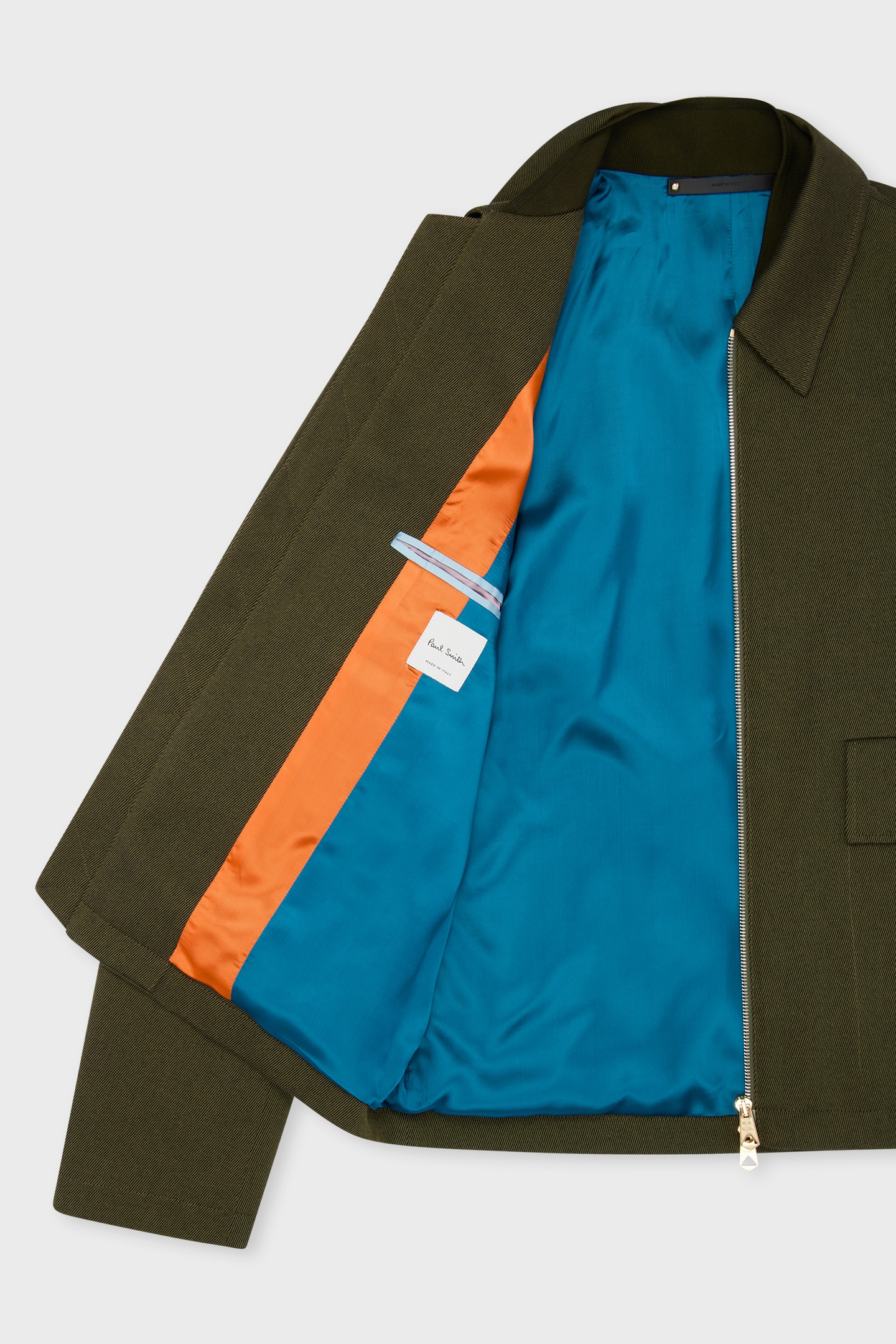 REGULAR FIT JACKET MILITARY GREEN 10