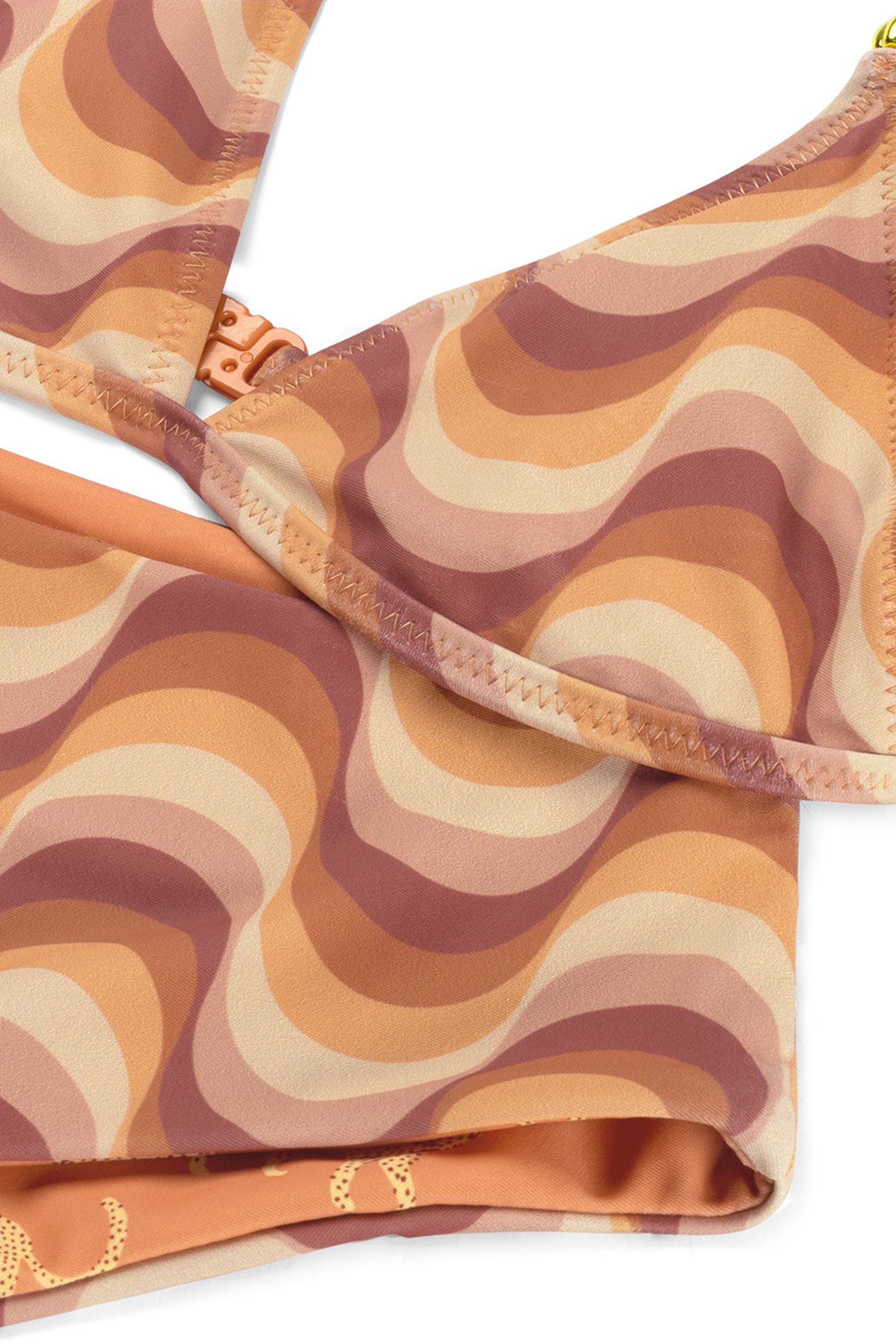 GIRLS ROSIE REVERSIBLE BIKINI SET GROOVY LEOPARD LIGHT SANDA 5