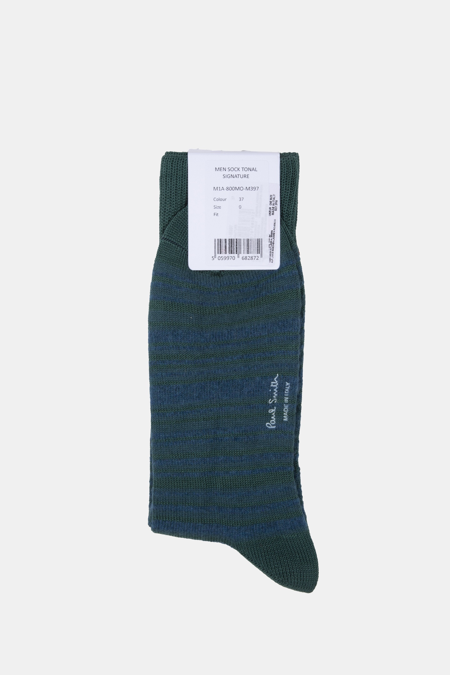 SOCK TONAL SIGNATURE PETROL GREEN 4
