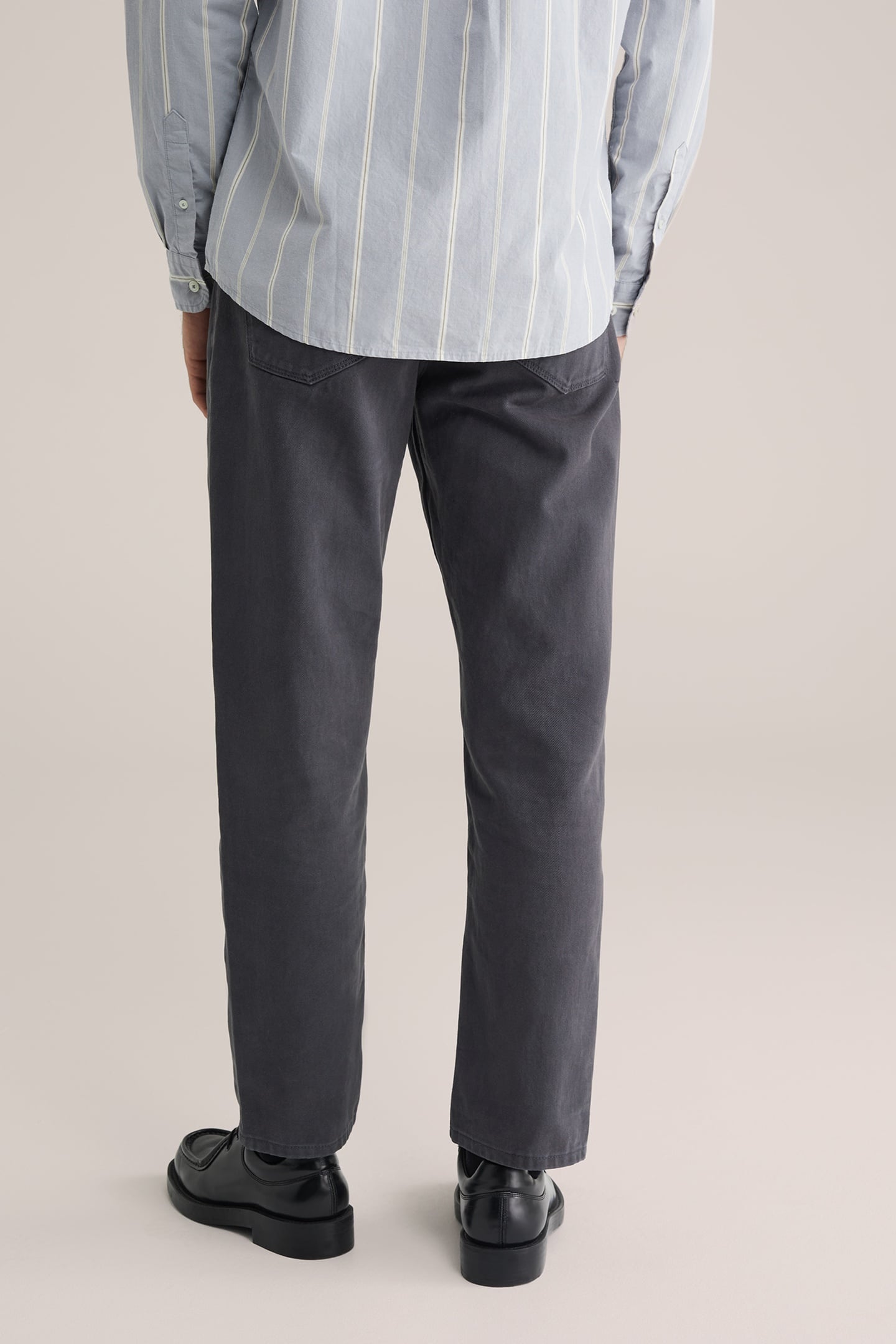 5-POCKET MID WAIST DARK BLUE 2