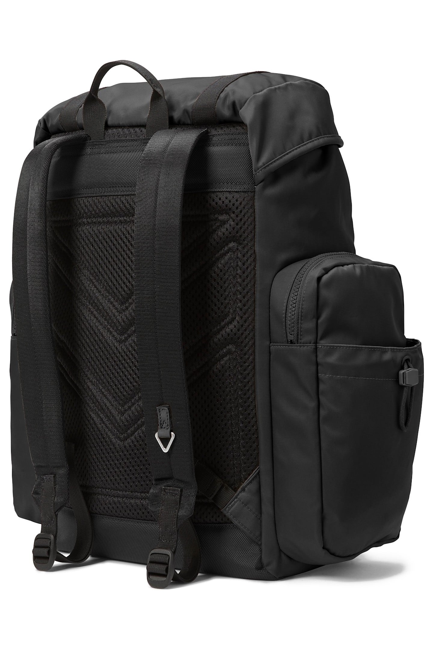 UNISEX NYLON BACKPACK BLACK 4