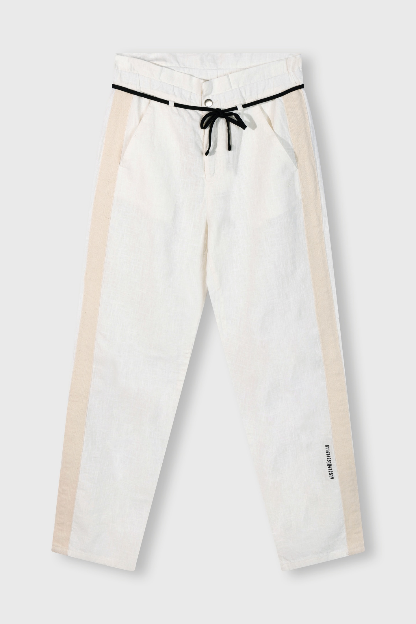 PAPERBAG PANTS ECRU 1
