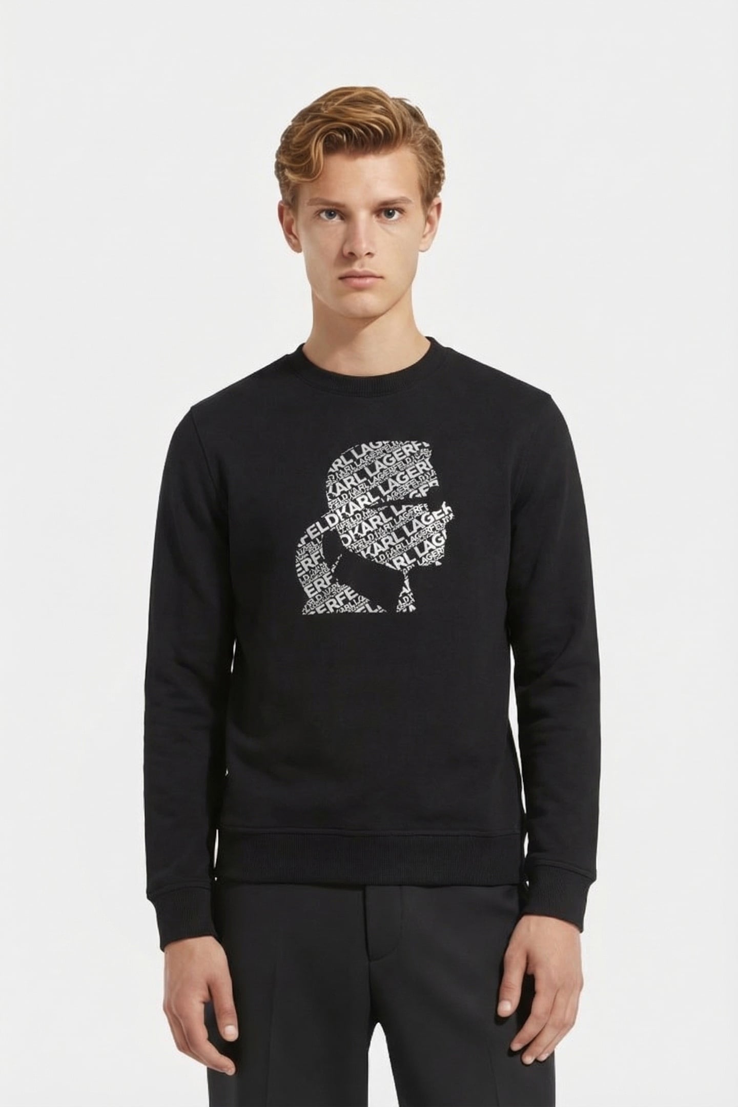 BLACK SWEAT CREWNECK 1