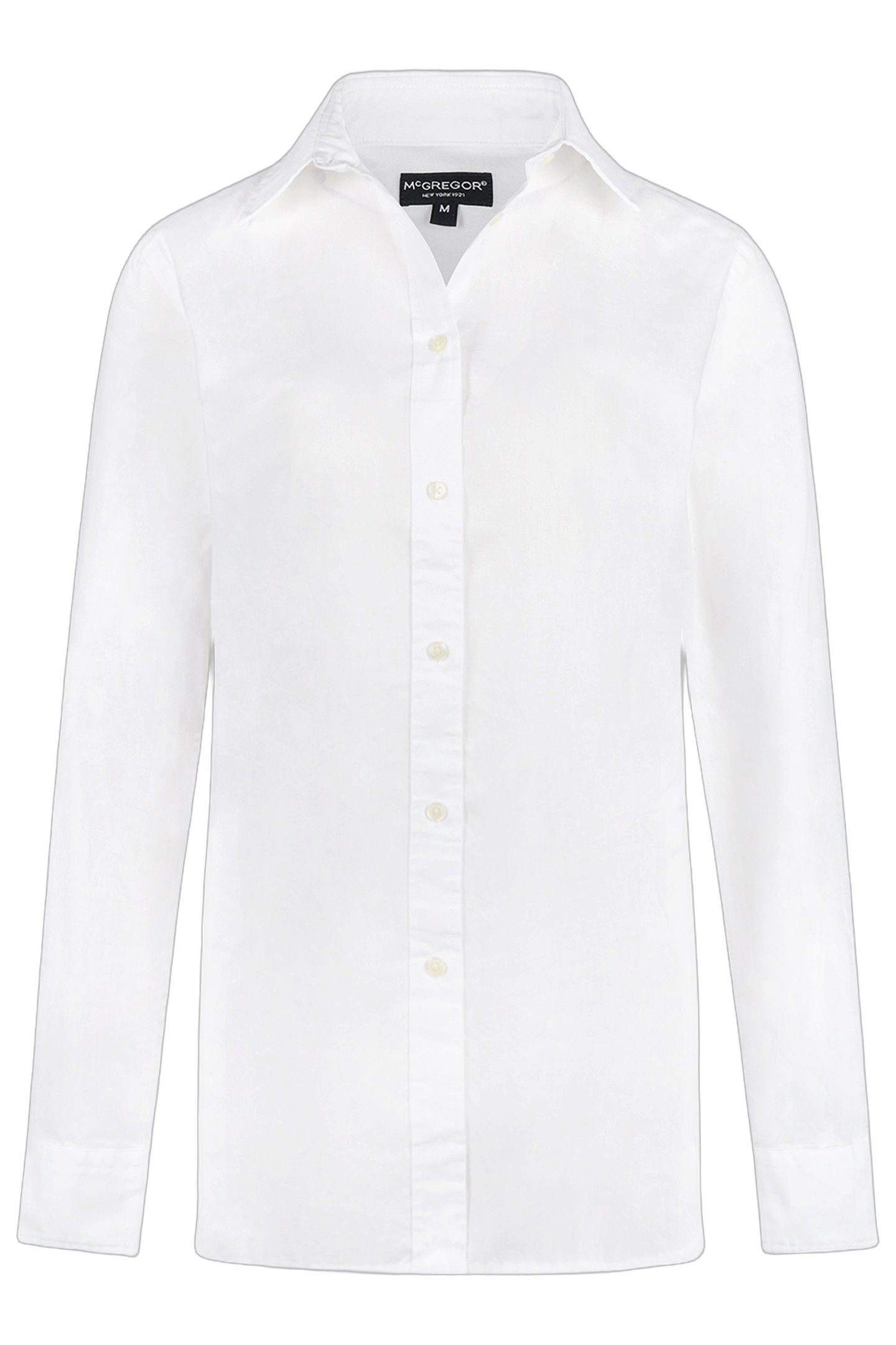 SOLID LINEN BLEND SHIRT WHITE 4