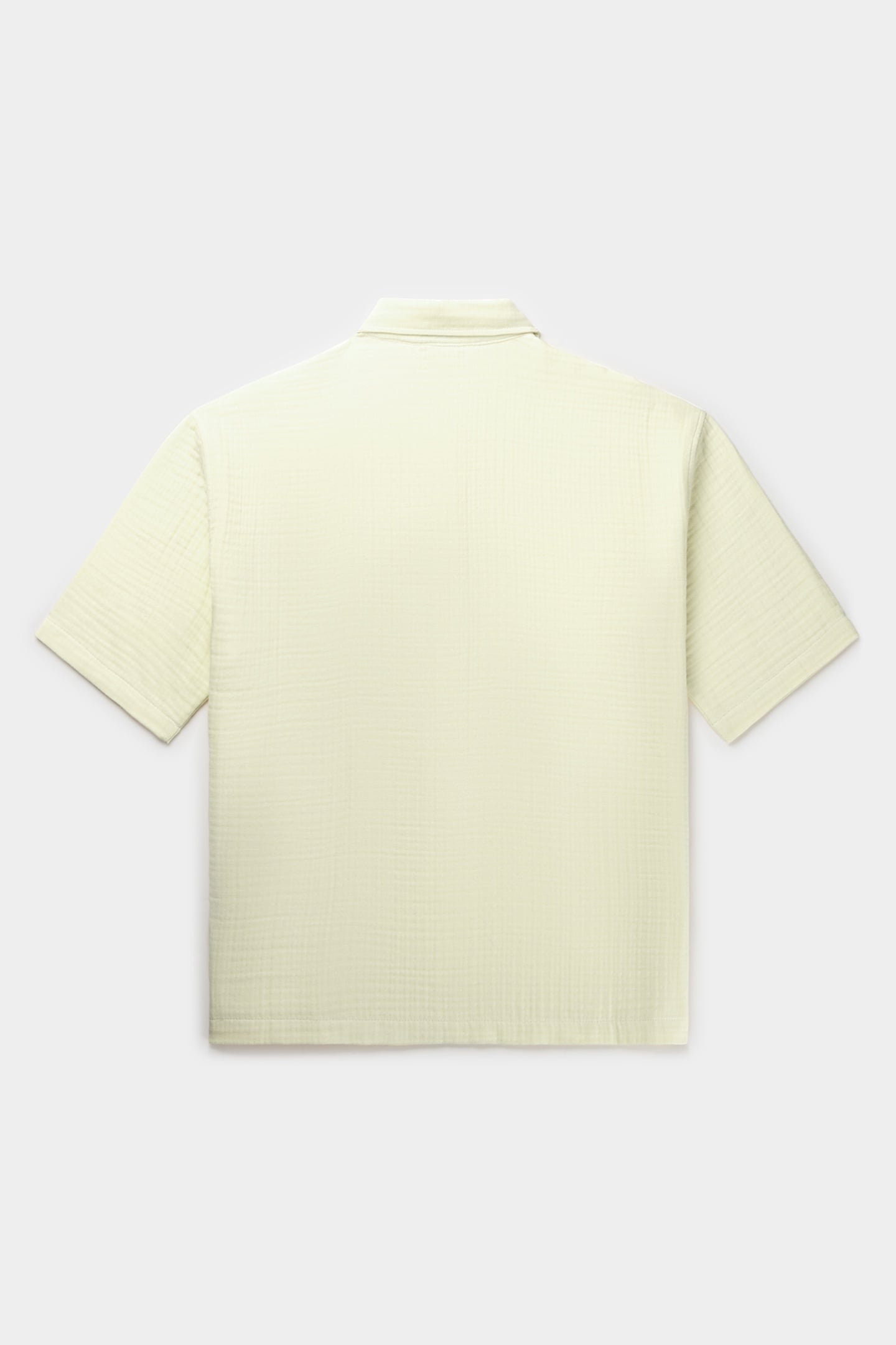 ENZI SEERSUCKER SHORT SLEEVE SHIRT ICING YELLOW 4
