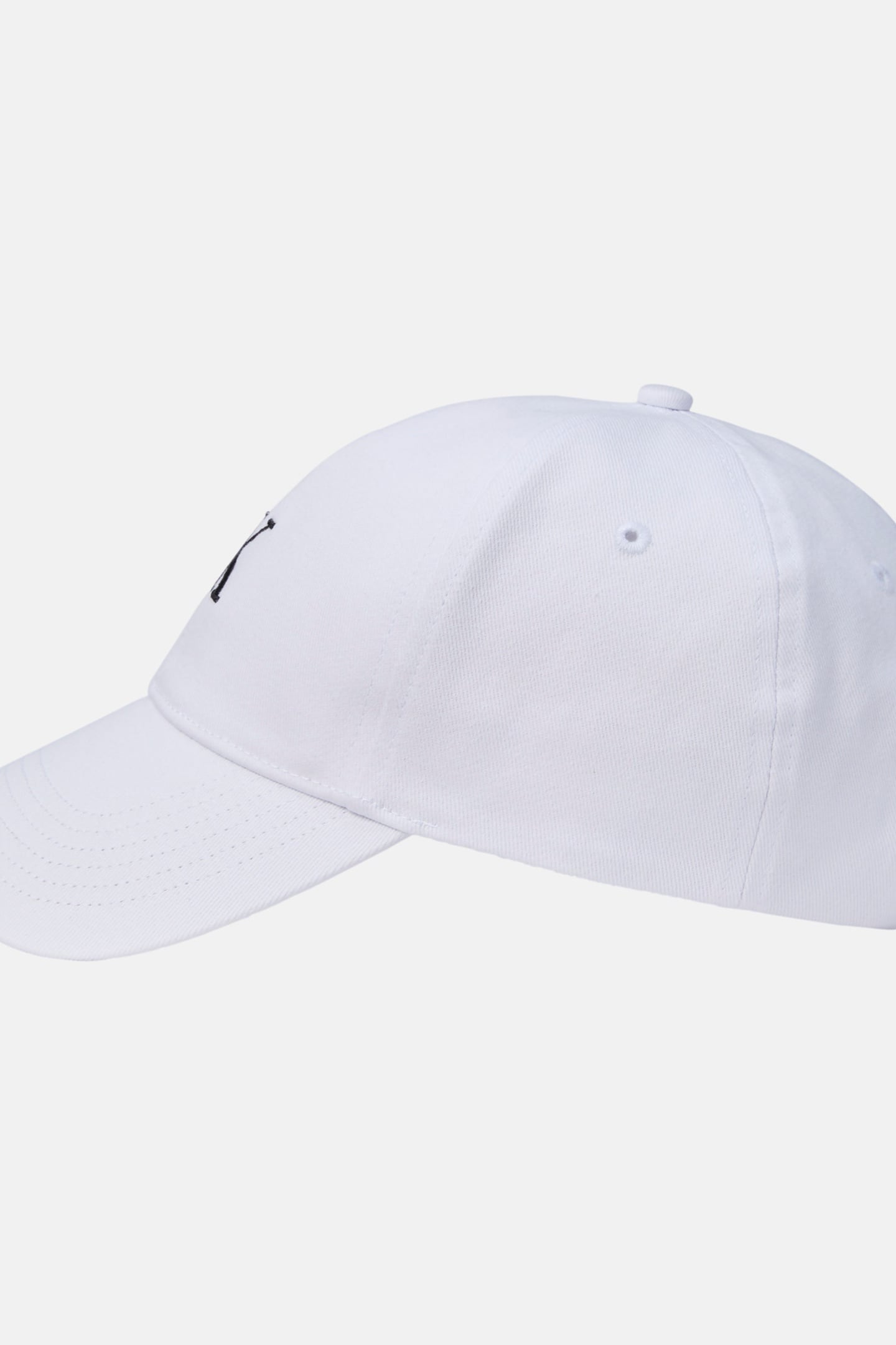 MONOGRAM EMBROIDERY CAP BRIGHT WHITE 2