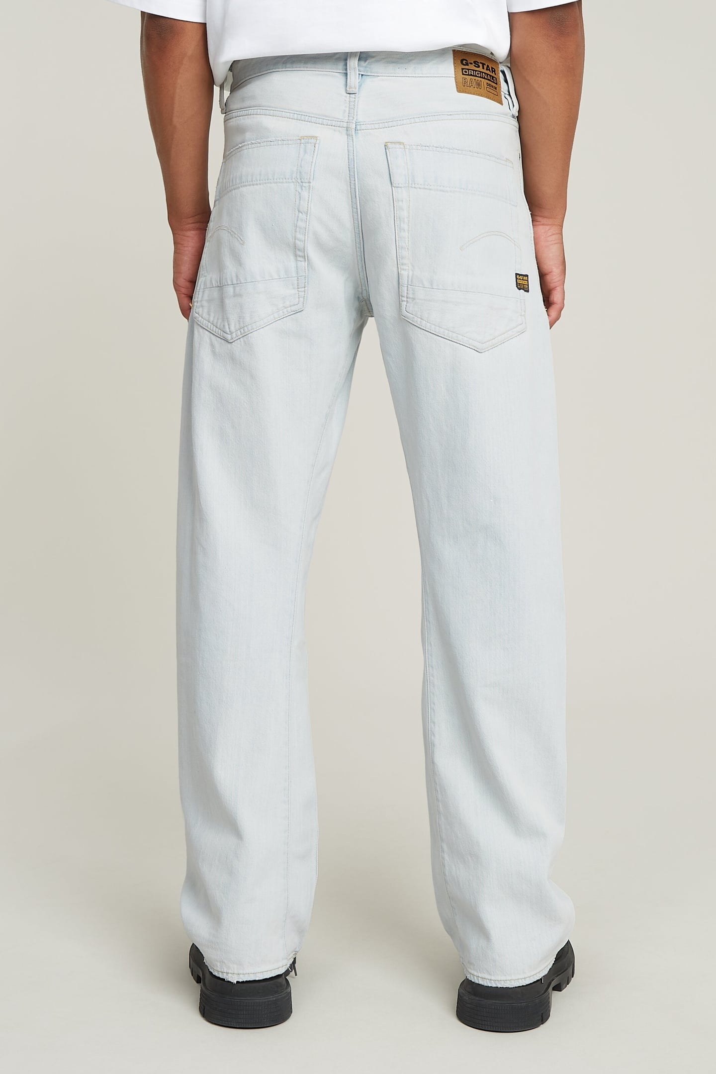 BEND 3D LOOSE JEANS BEACHED FADED CLIFTON BLUE 3