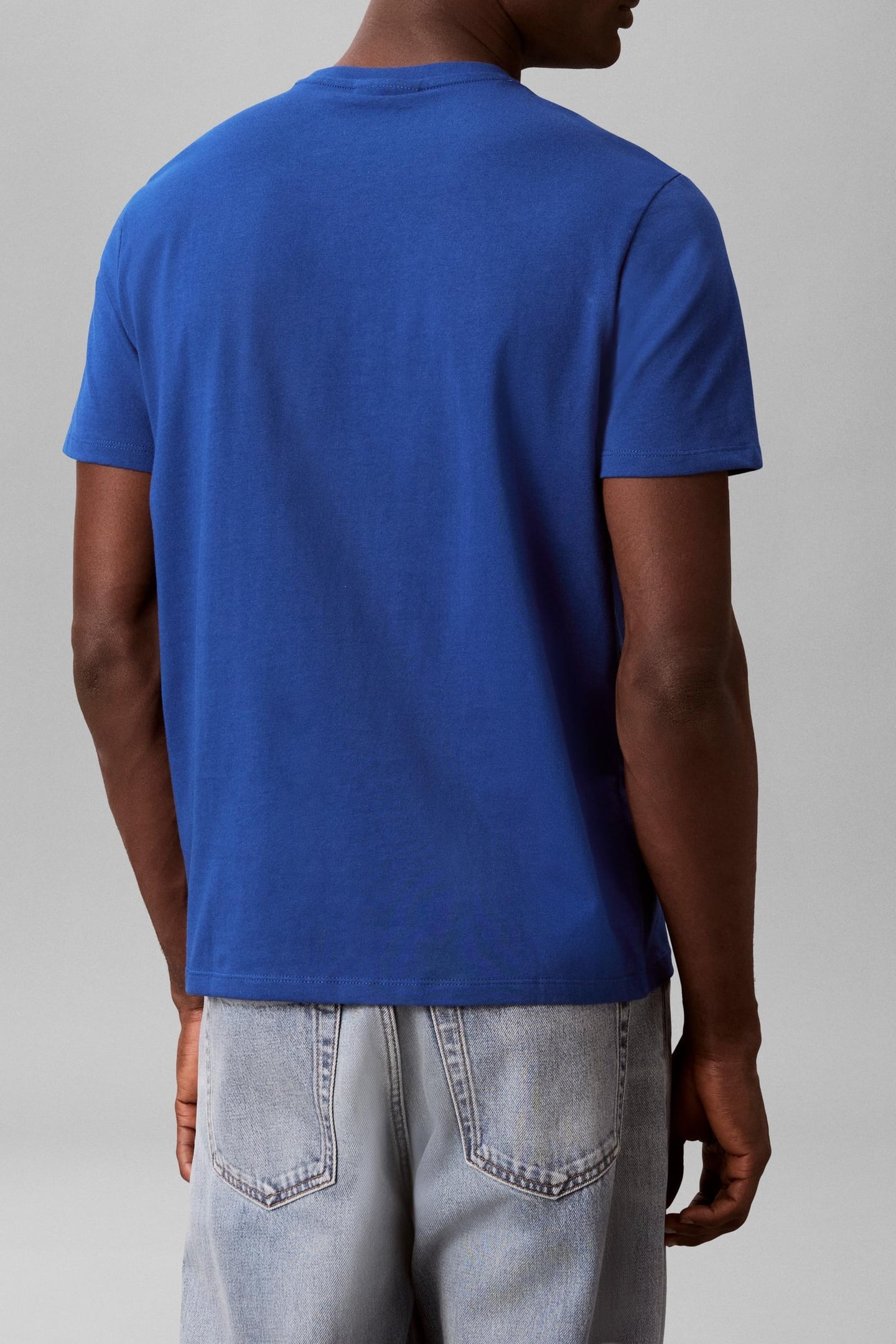 SS CLASSIC MONOGRAM TEE CHASE BLUE 3