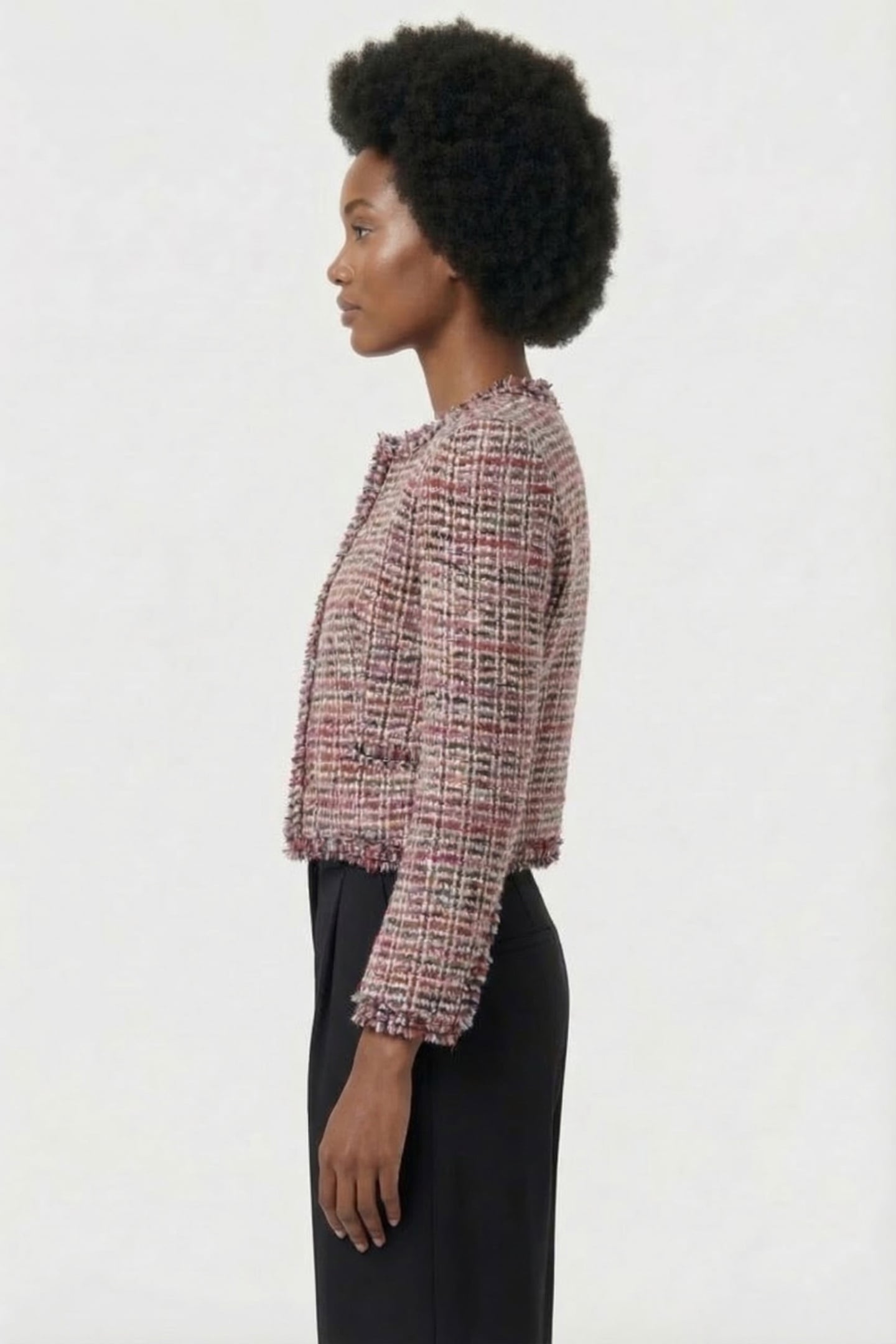 PULLY JACKET PINK BLACK 3