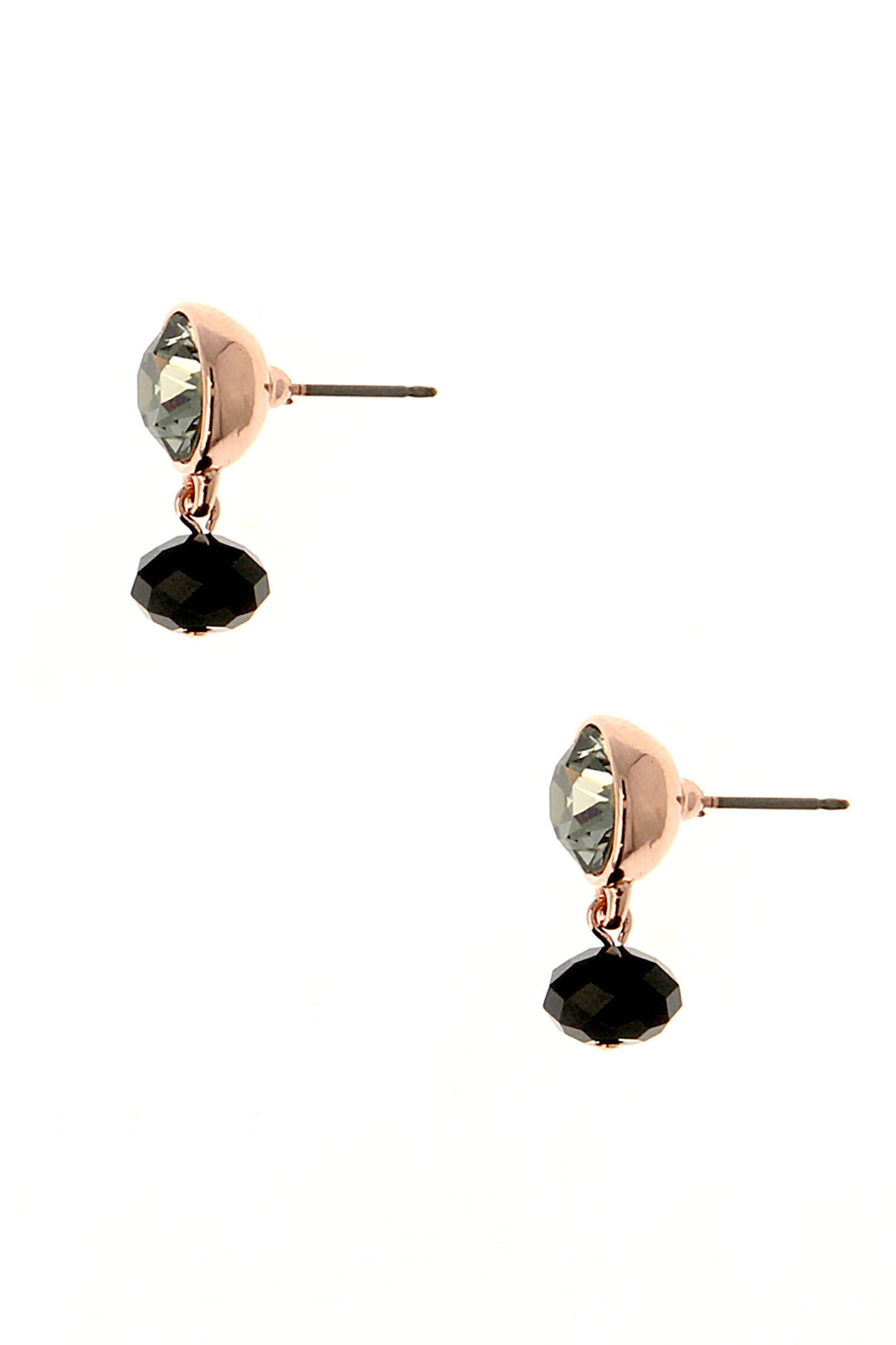 CLASSIC ROSE GOLD EARPINS 2