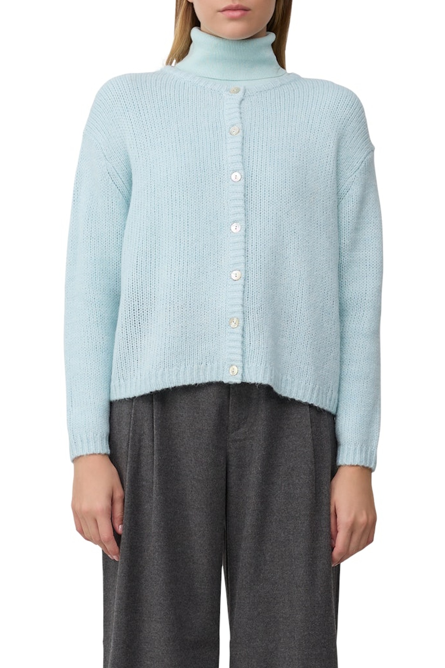 s.Oliver Cardigan Blue-light Maat: 42 | Jassen Outlet | Dames | Blauw