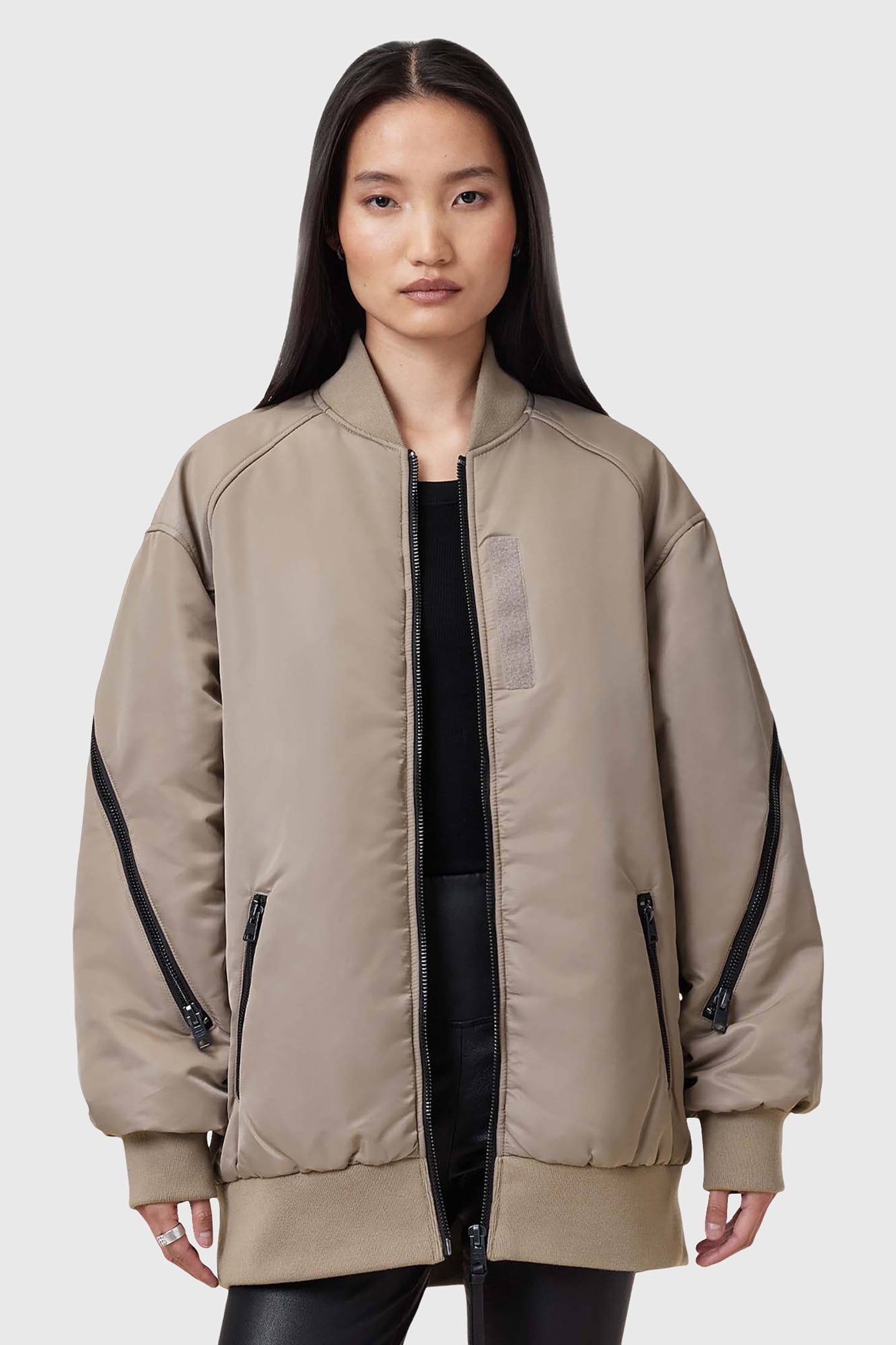 HANAA BOMBER NOUGAT TAUPE 2