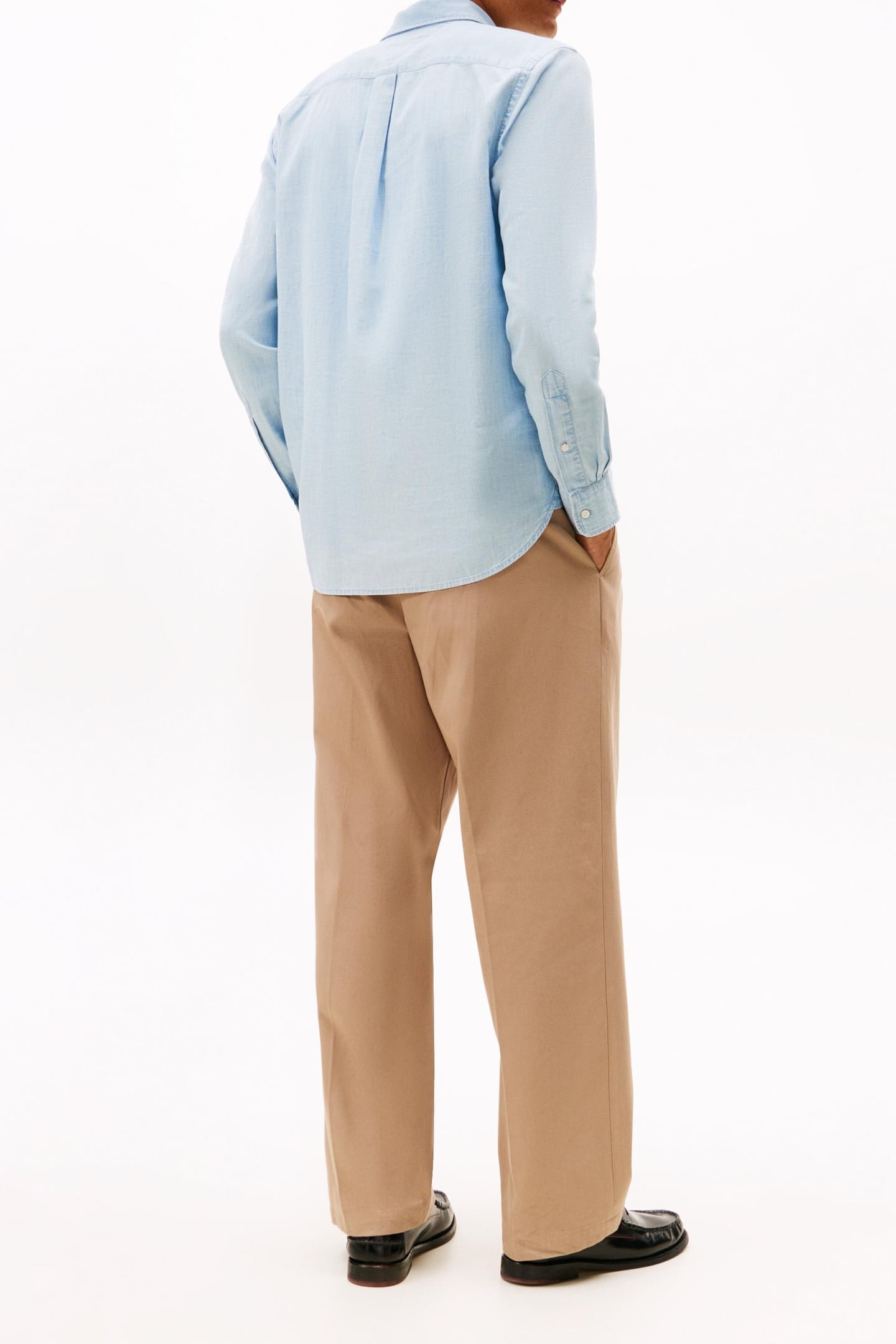 CHAMBRAY POCKET SHIRT LIGHT BLUE CHAMBRAY 5