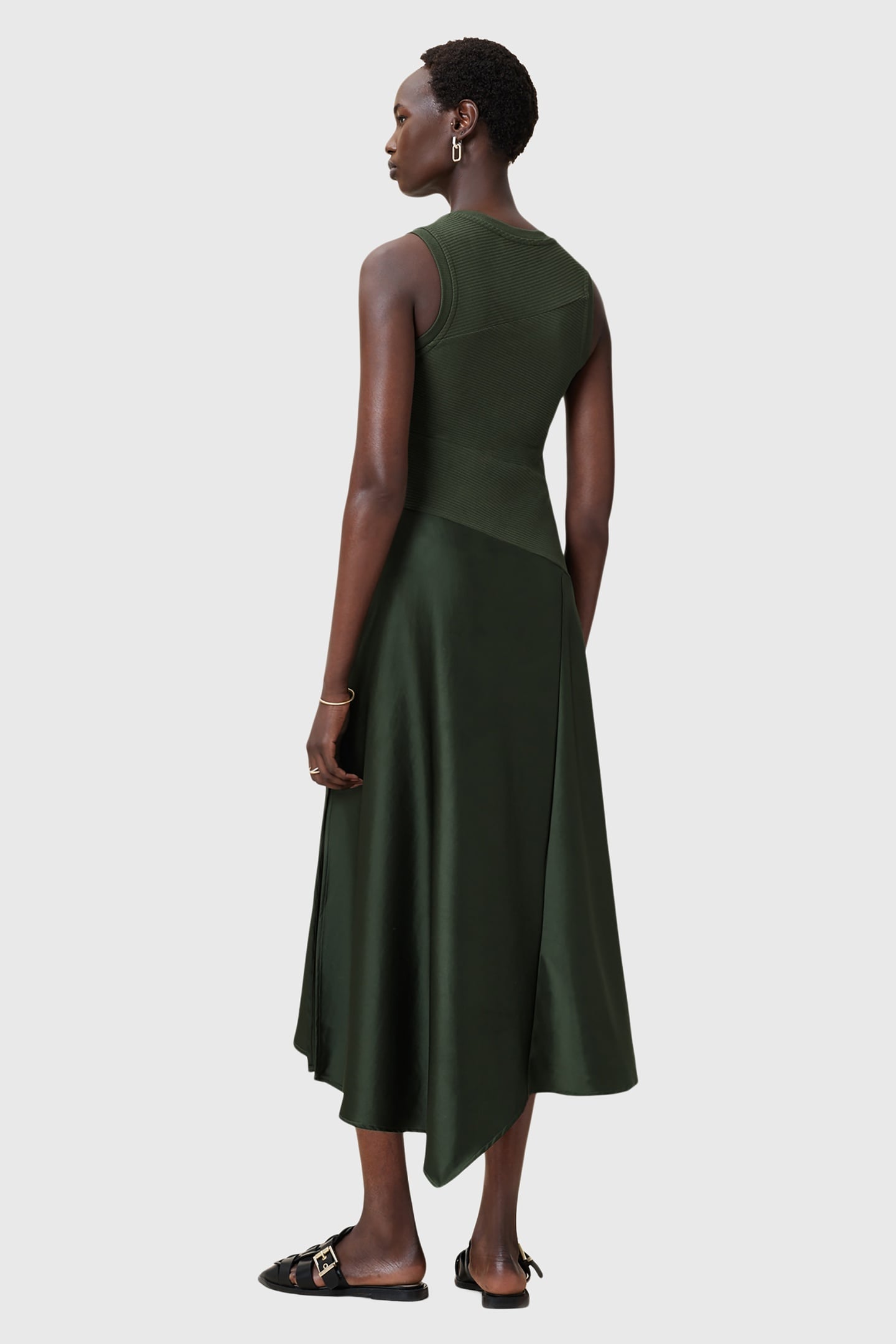 PIA SATIN DRESS RIFLE GREEN 2