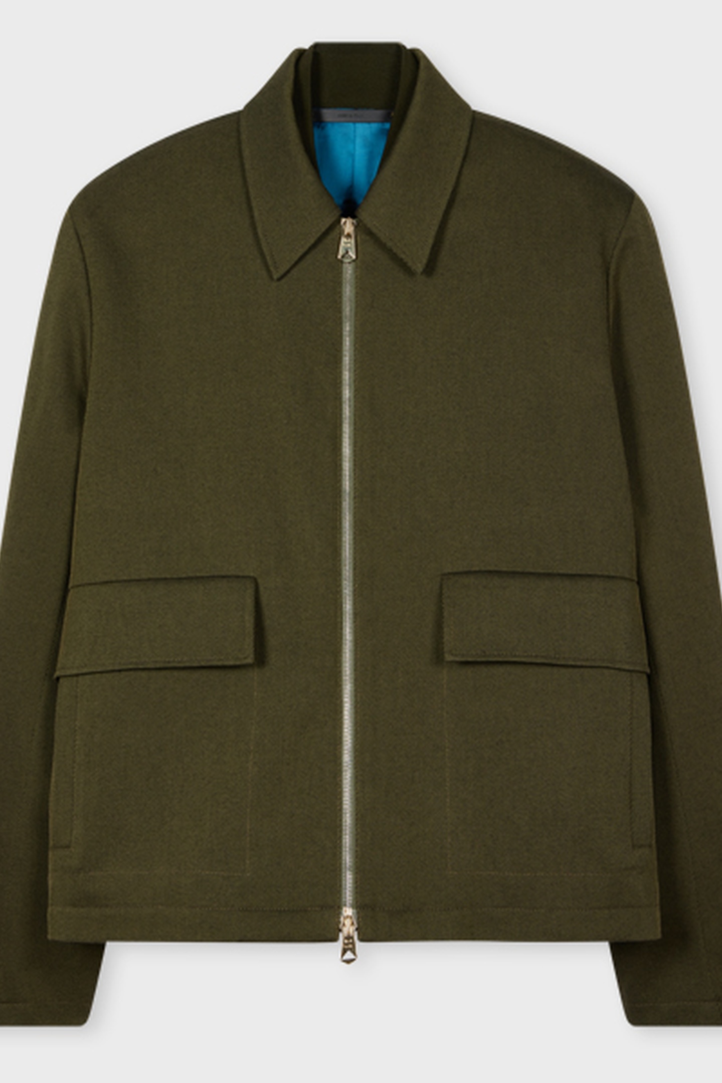 REGULAR FIT JACKET MILITARY GREEN 7
