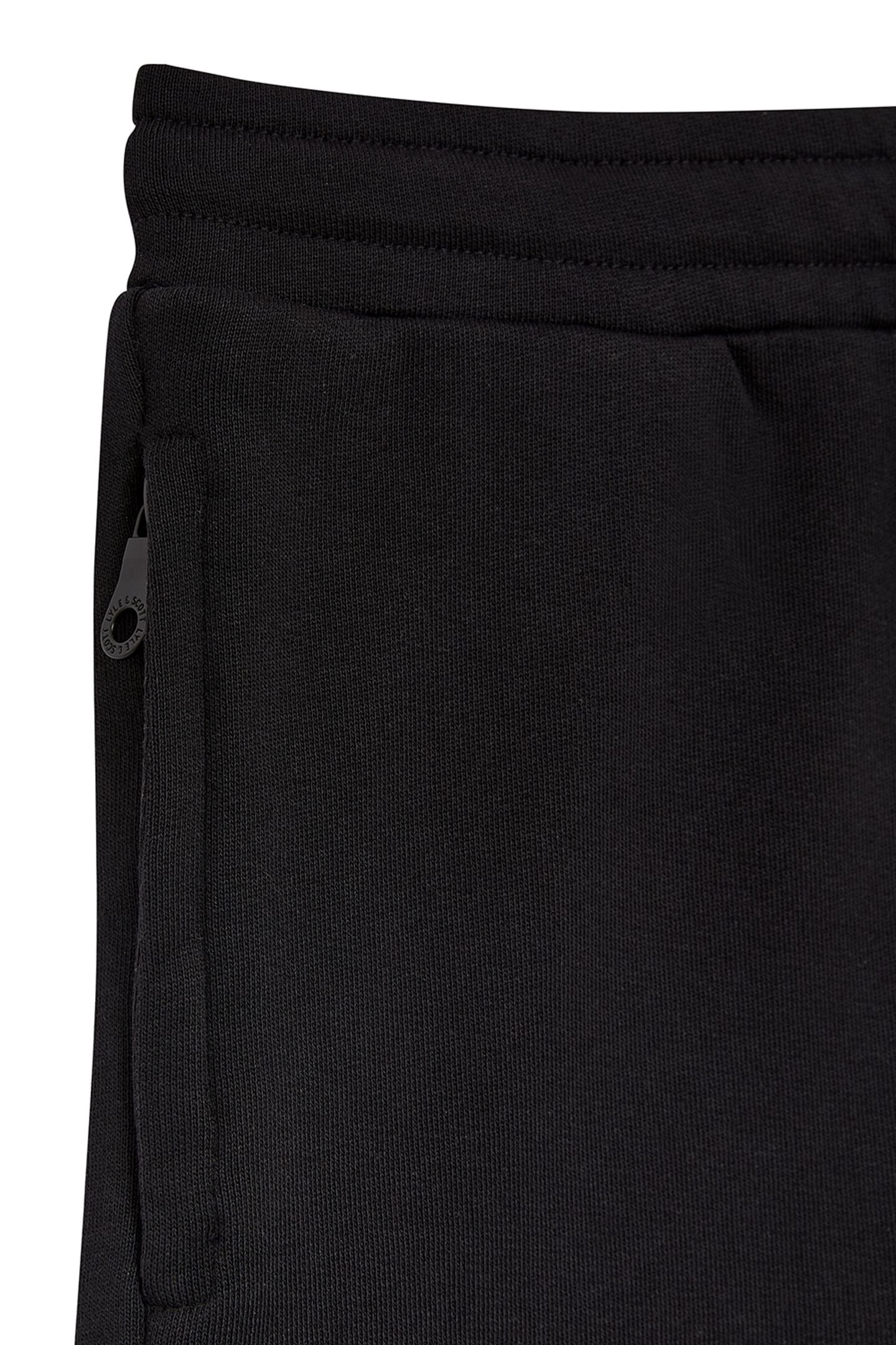 CARGO SWEAT SHORT JET BLACK 3