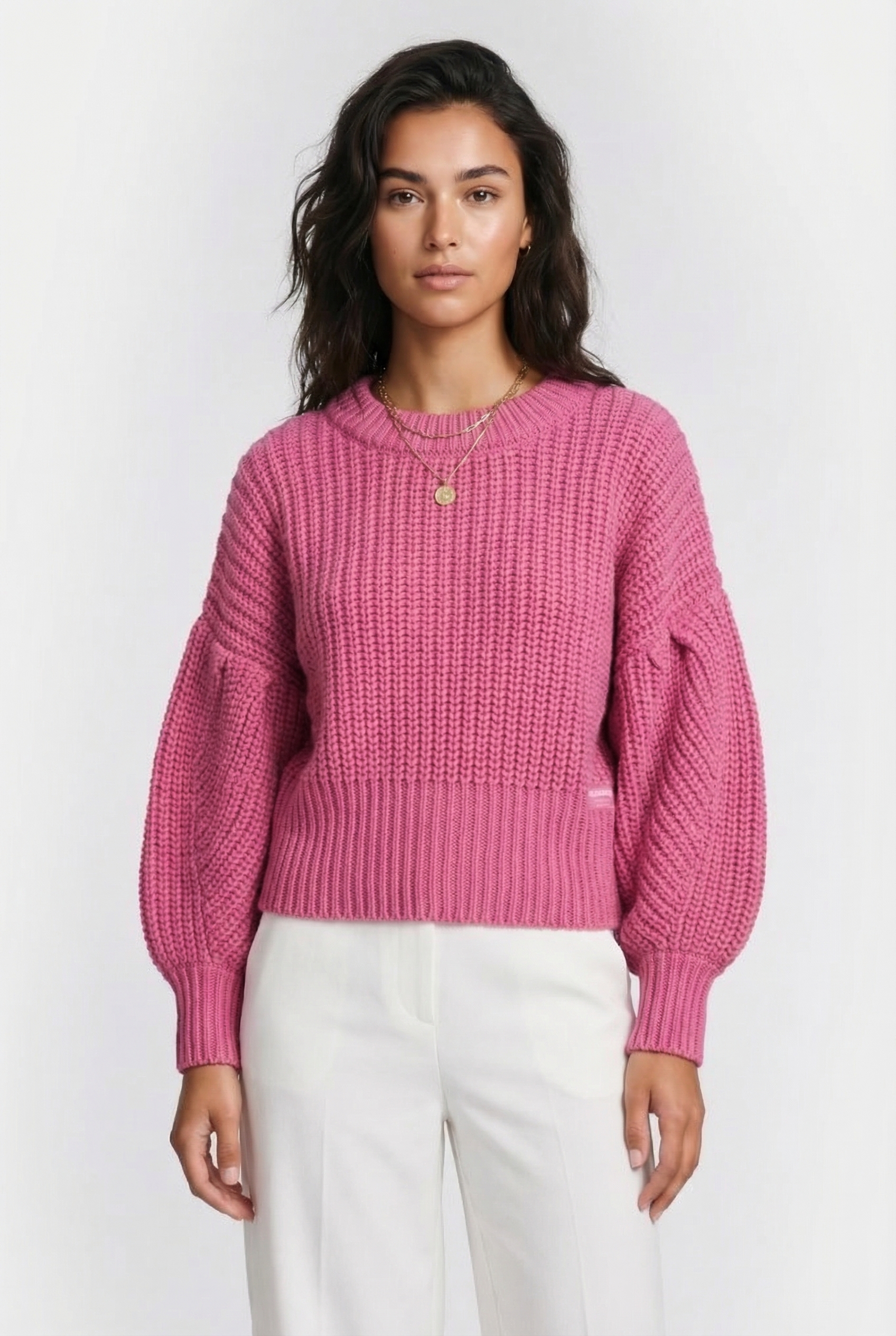 MICHELLE FLAT KNIT FANCY FUCHSIA 1