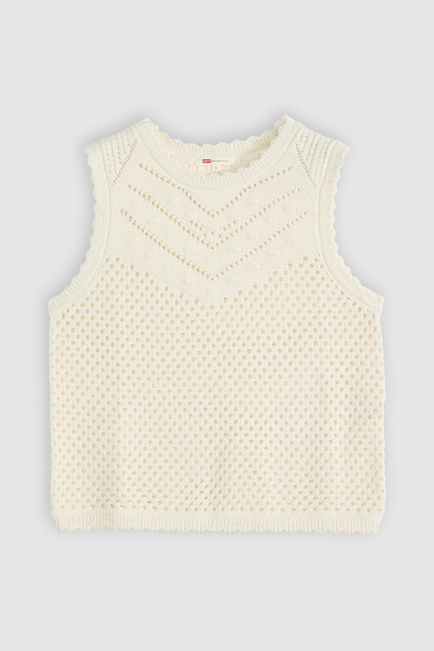 ADRIENNE CROCHET TANK TOP WHITE 4