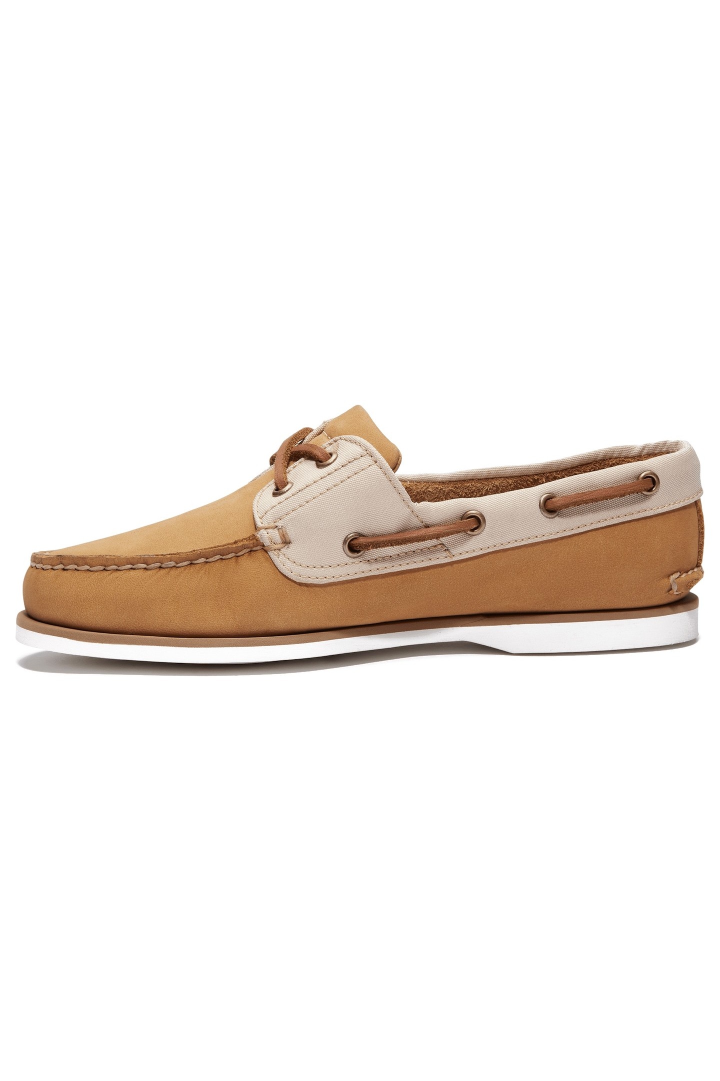 CLASSIC BOAT BOAT SHOE MEDIUM BEIGE NUBUCK 2