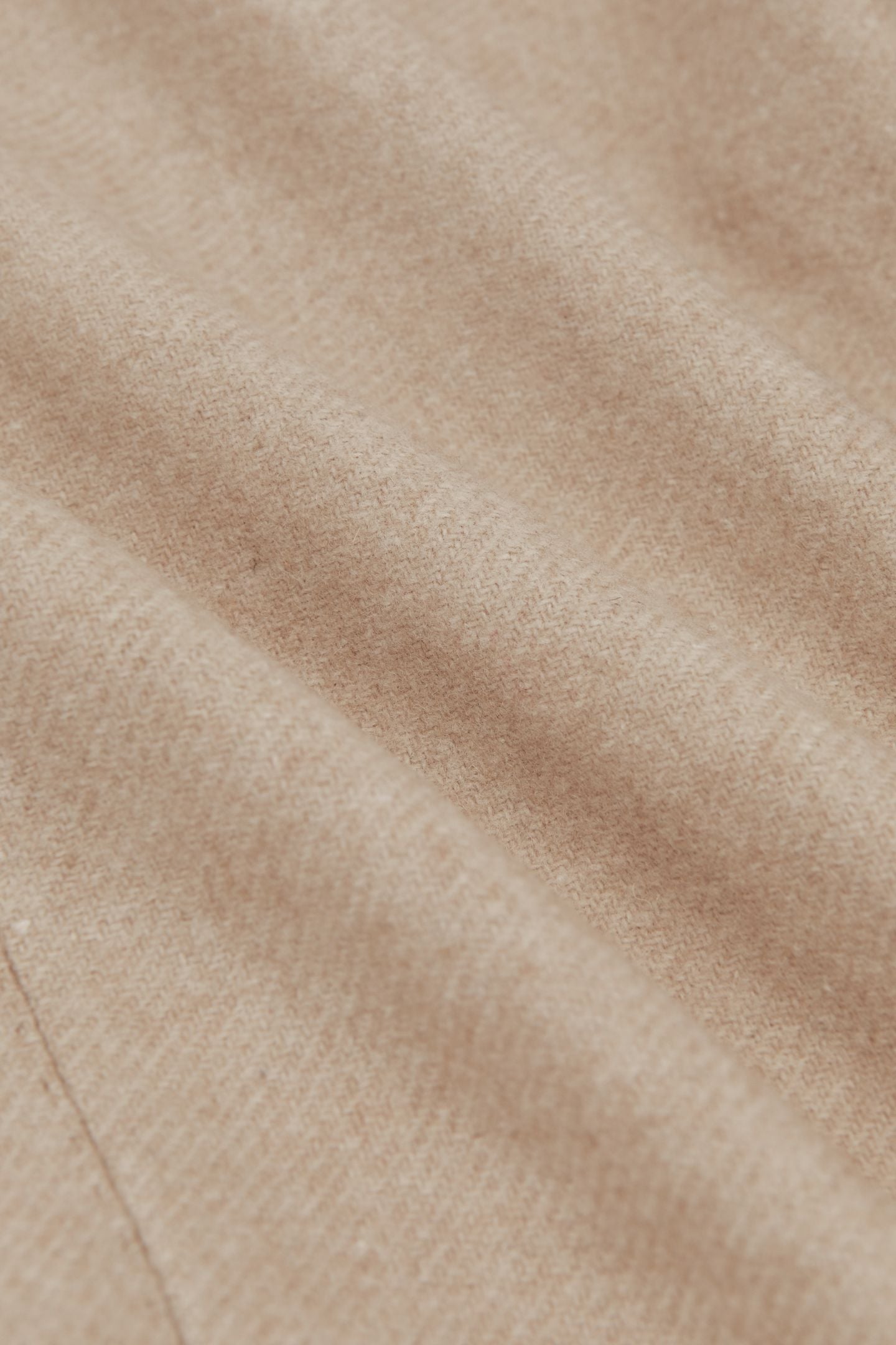 SB NOTCH FLANNEL BLAZER OATMEAL BROWN 6