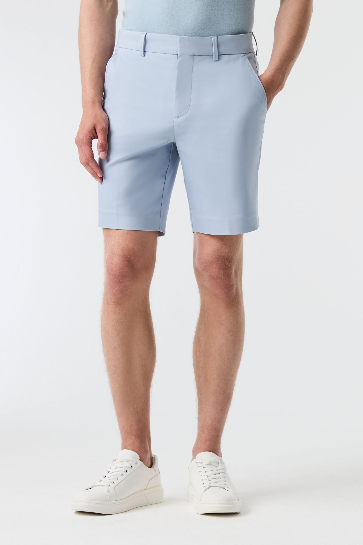 PELSH V1.Y9.01 SHORTS FOG BLUE 1