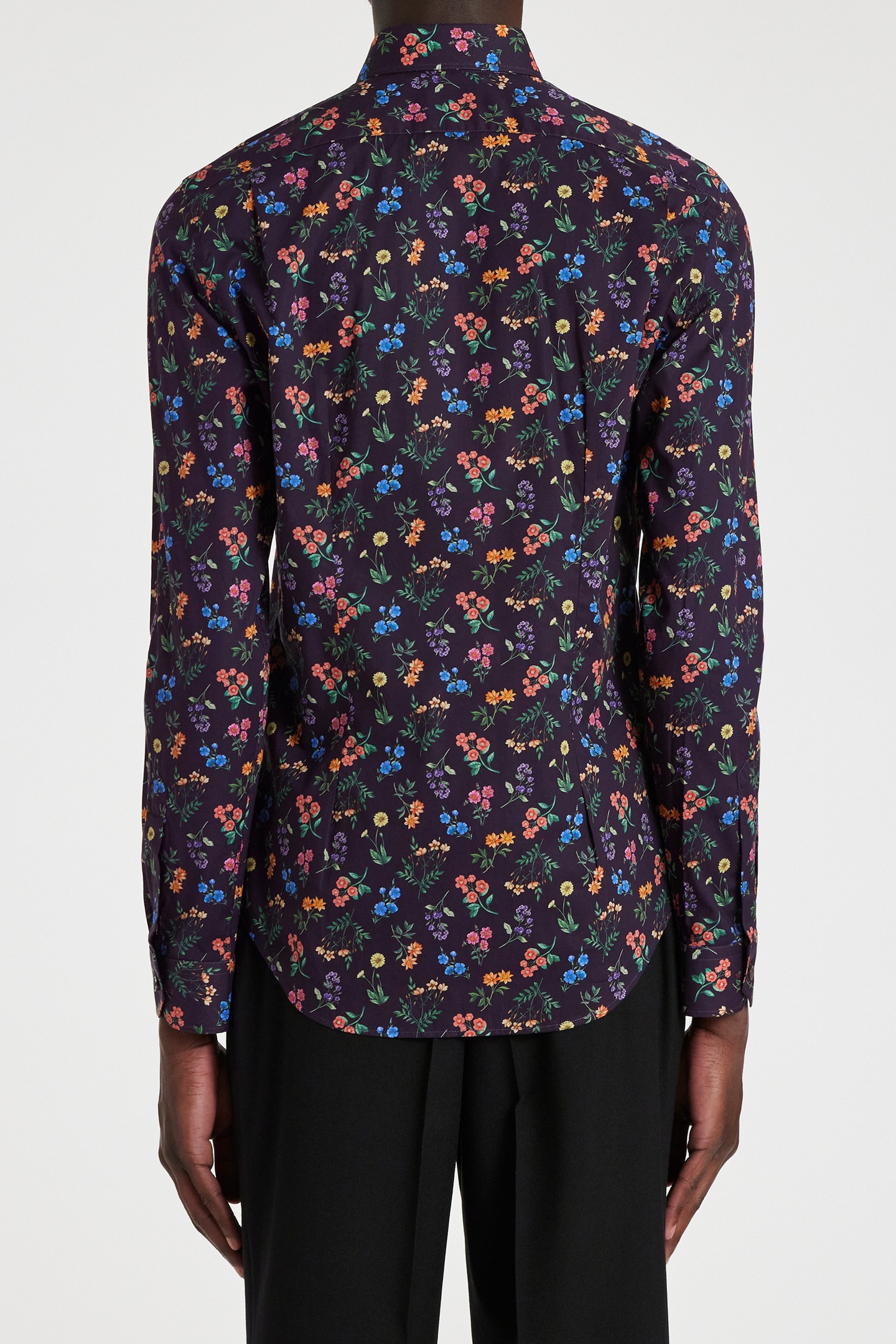 S/C SUPER SLIM FIT SHIRT VERY DARK NAVY 3