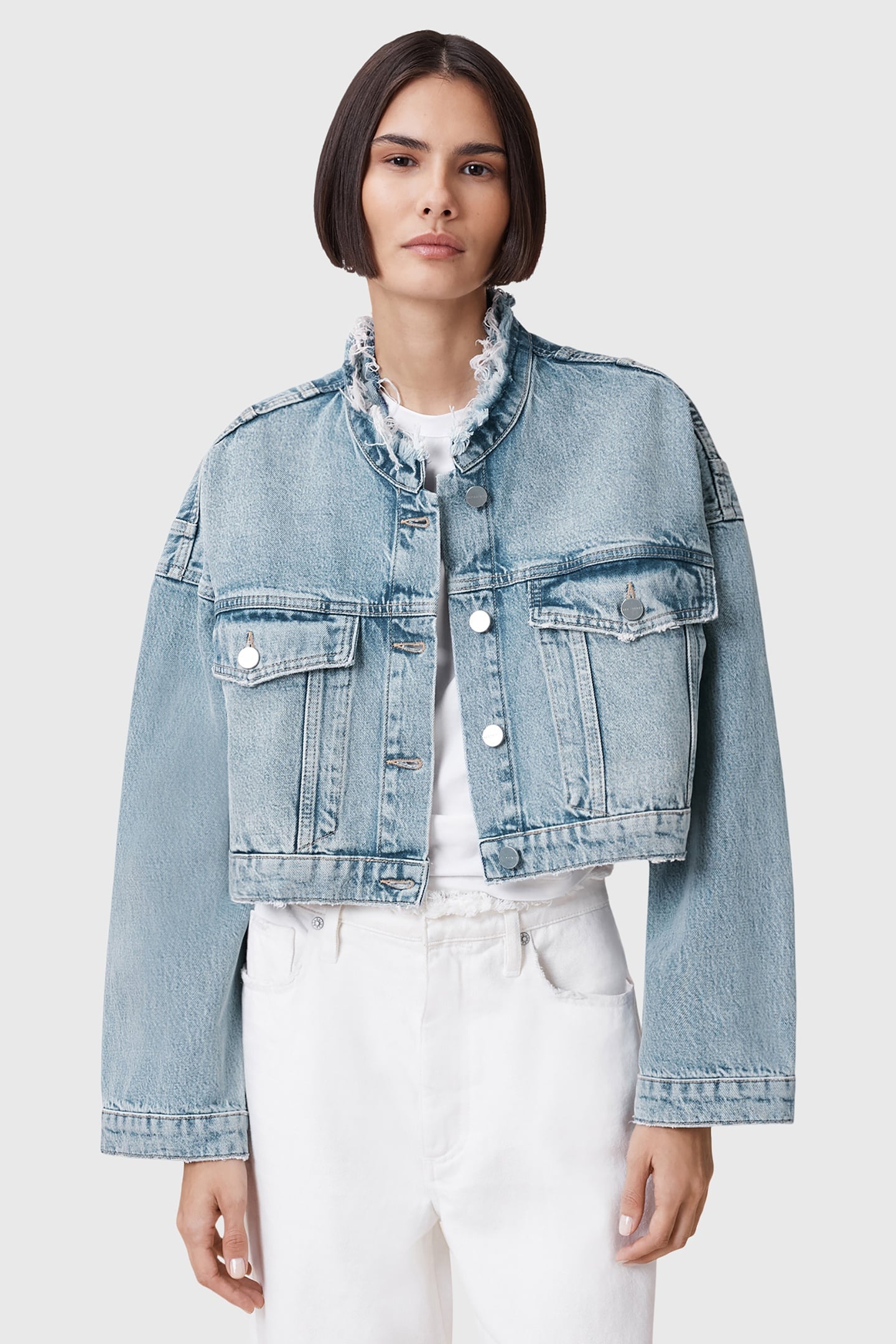 SONNY CROP JACKET LIGHT INDIGO 4
