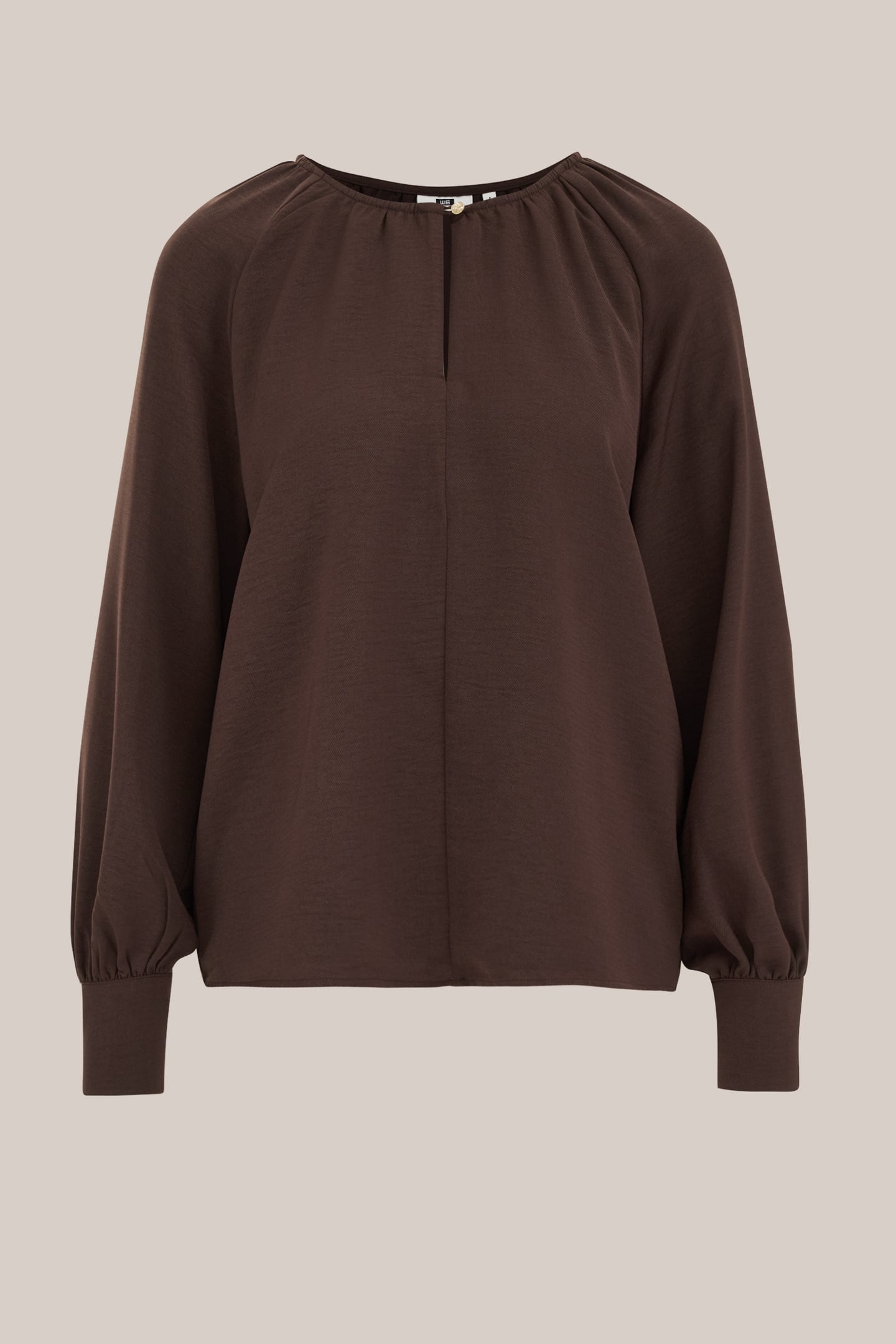 BLOUSE DARK BROWN 4
