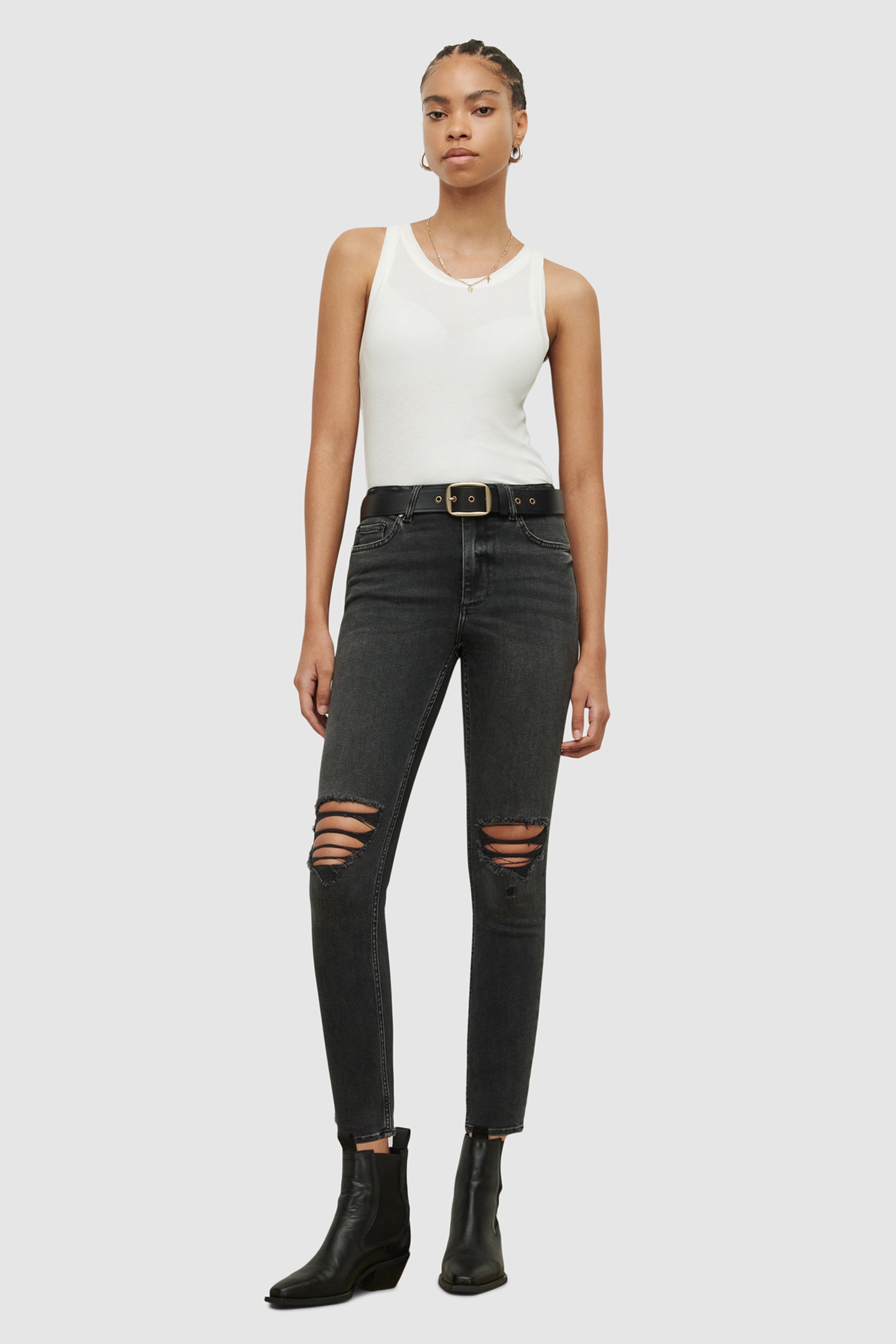 DAX JEAN WASHED BLACK 1